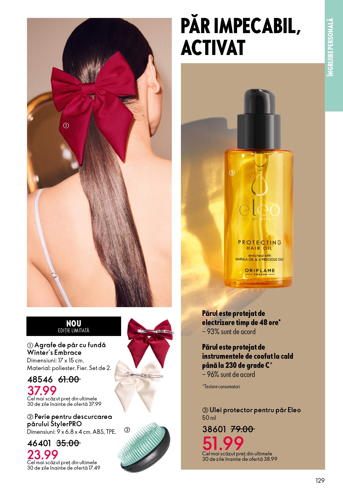 oriflame - Catalog Oriflame online – oferte valabile din 23.12. - page: 129