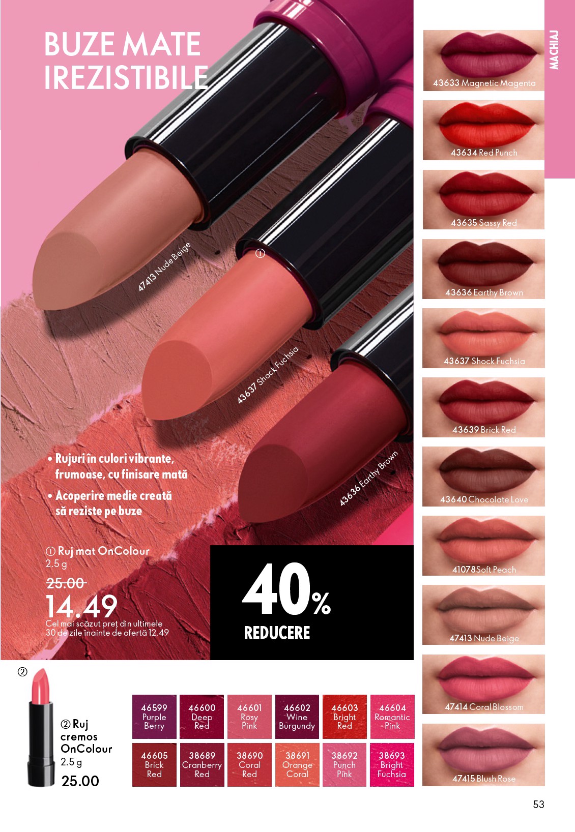 oriflame - Catalog Oriflame online – oferte valabile din 23.12. - page: 53