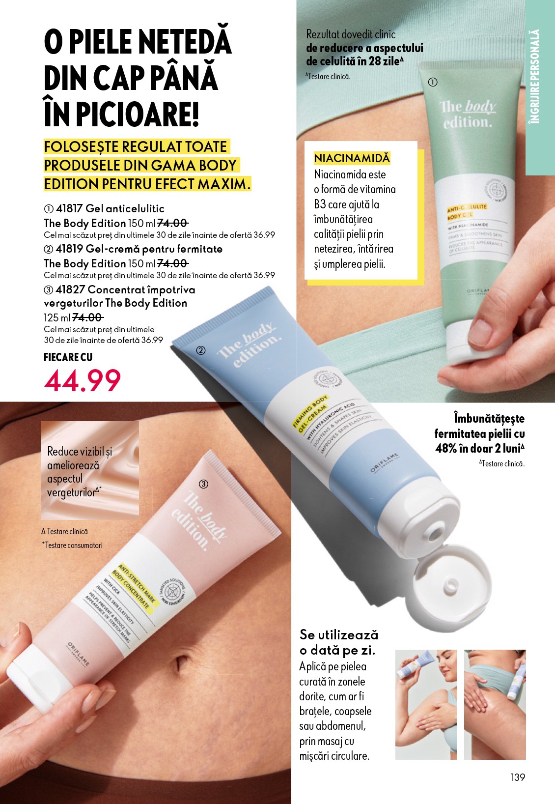oriflame - Catalog Oriflame online – oferte valabile din 23.12. - page: 139