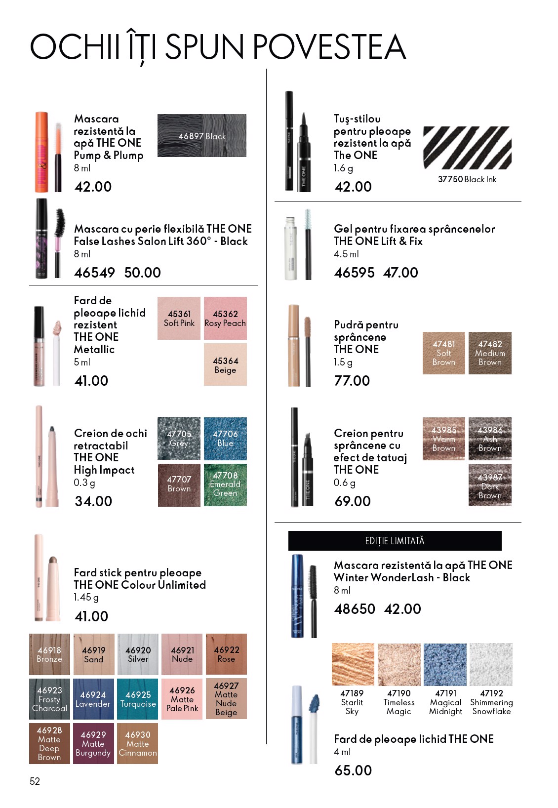 oriflame - Catalog Oriflame online – oferte valabile din 11.02.2026 - page: 52