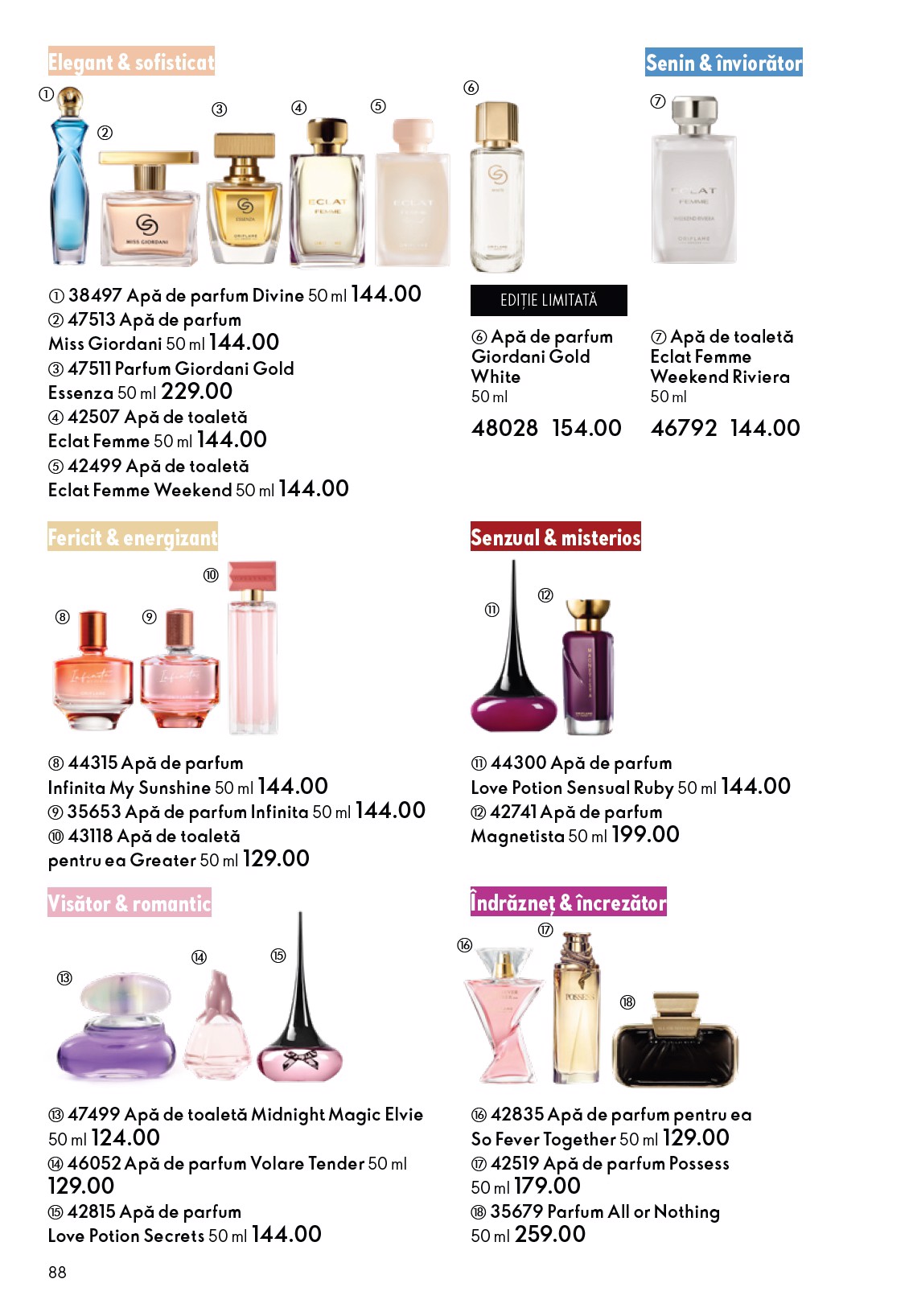 oriflame - Catalog Oriflame online – oferte valabile din 11.02.2026 - page: 88