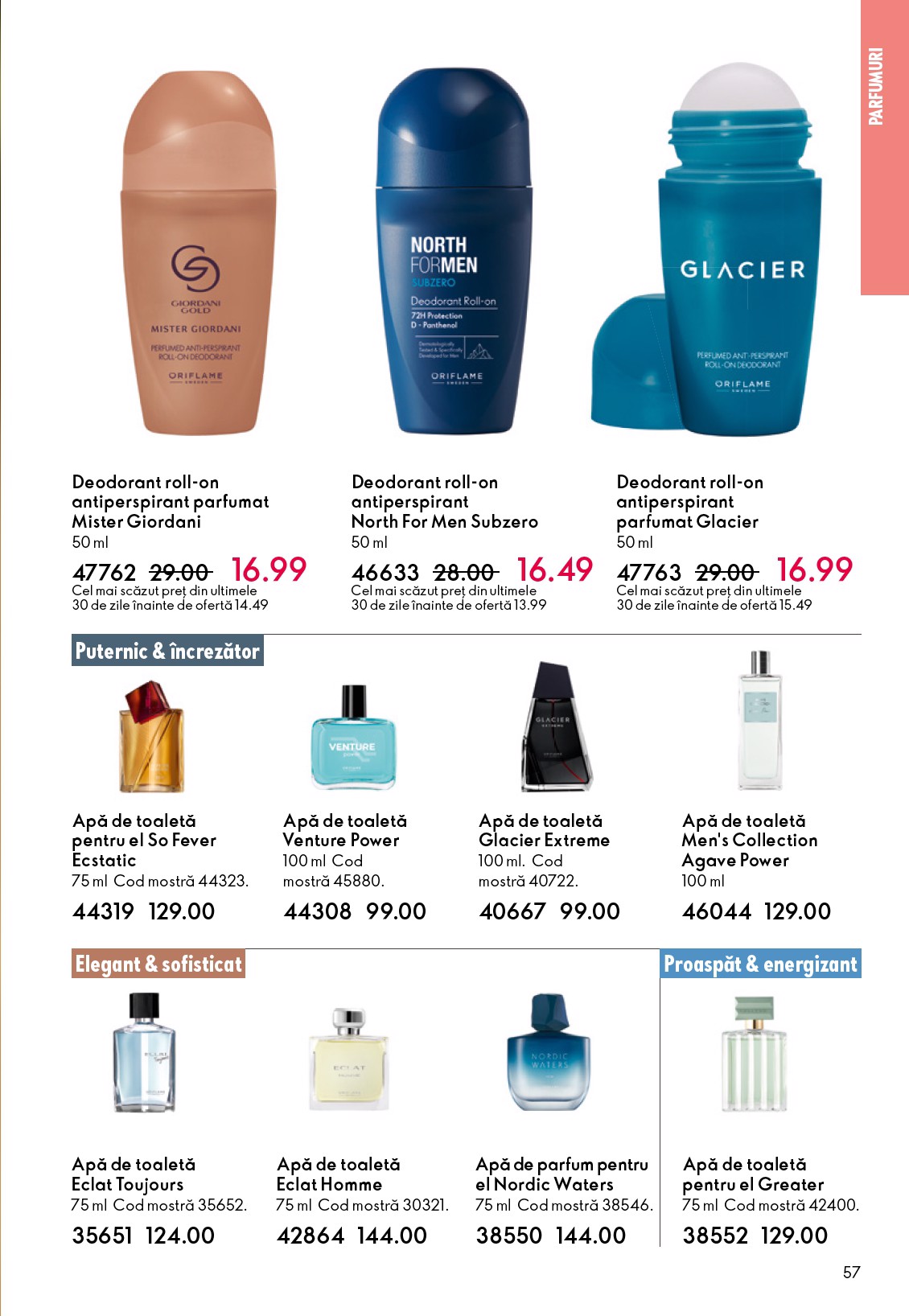 oriflame - Catalog Oriflame online – oferte valabile din 04.03.2026 - page: 57