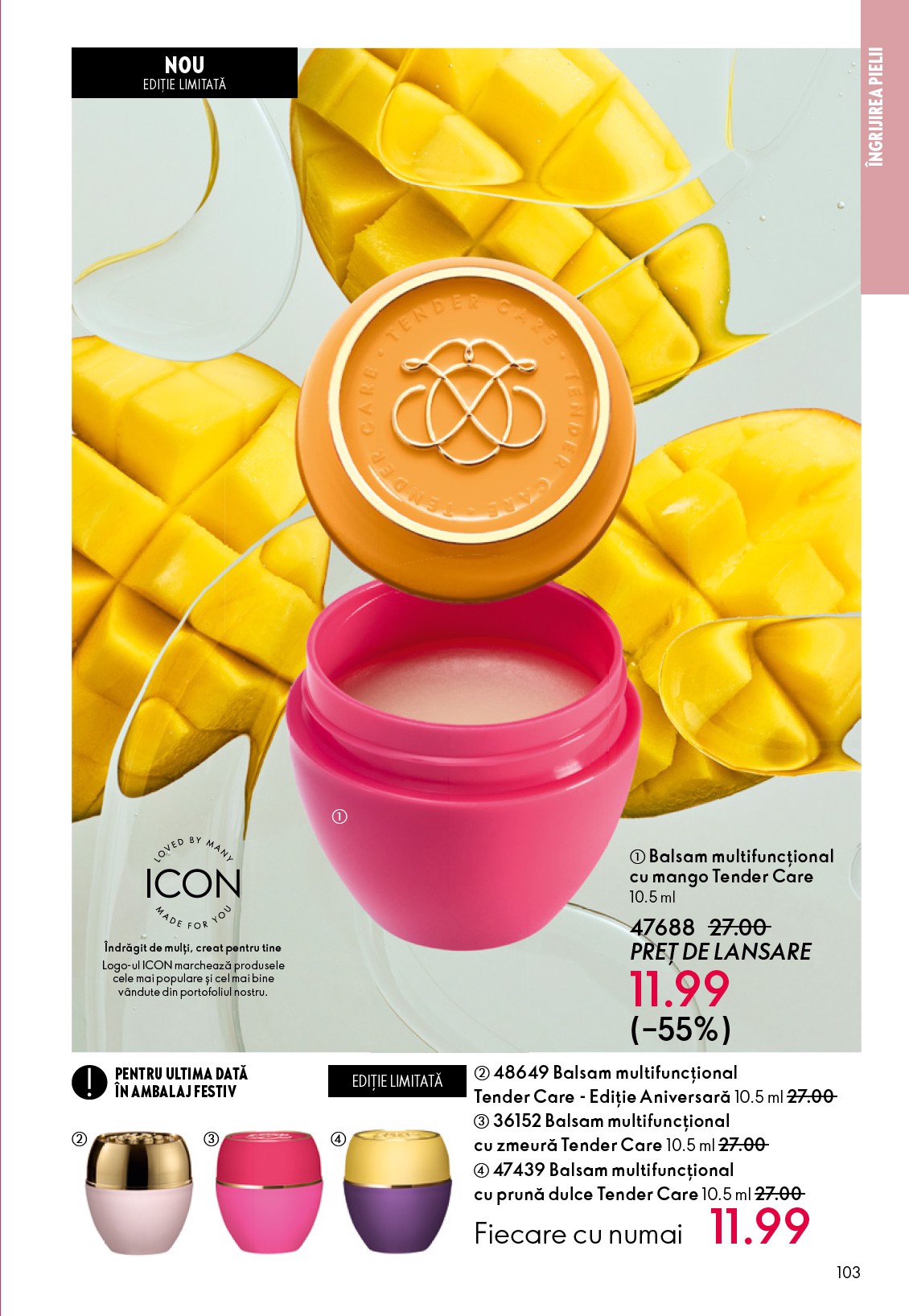 oriflame - Brosura Oriflame valabilă de la miercuri 15.04.2026 până la marți 05.05.2026 - page: 103