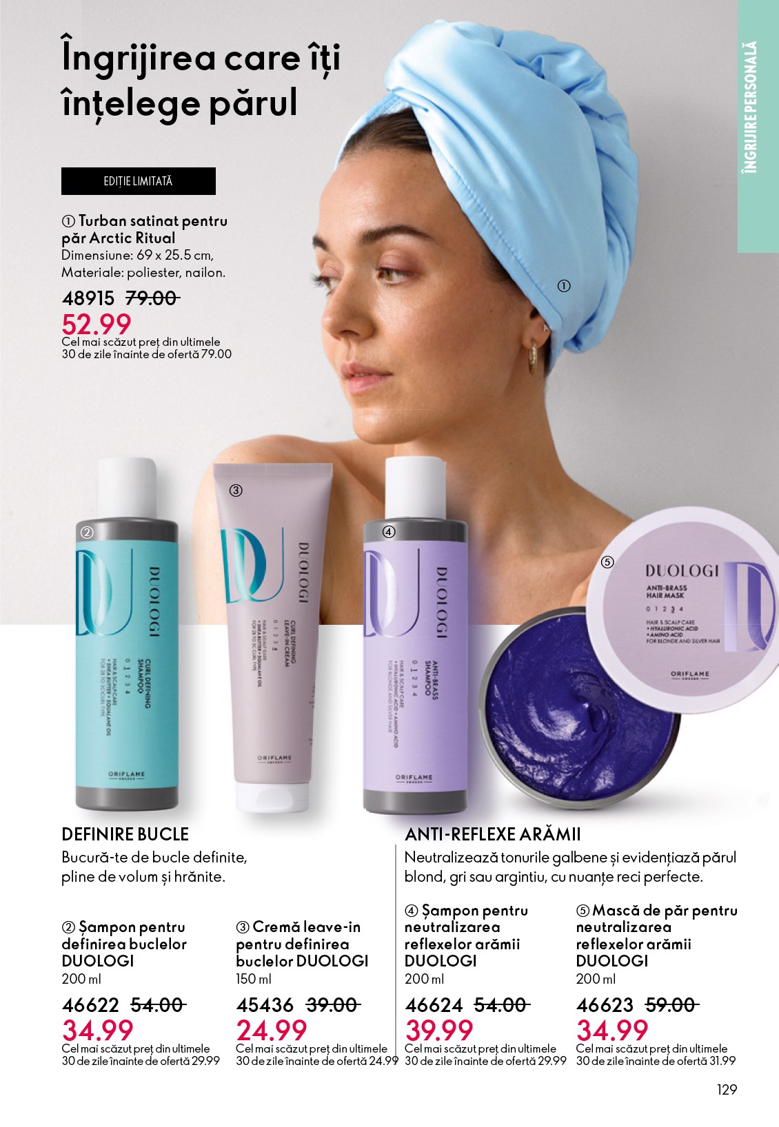 oriflame - Brosura Oriflame valabilă de la miercuri 15.04.2026 până la marți 05.05.2026 - page: 129