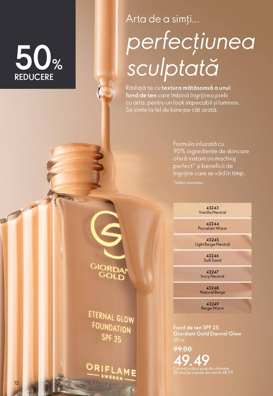 oriflame - Brosura Oriflame valabilă de la miercuri 15.04.2026 până la marți 05.05.2026 - page: 12