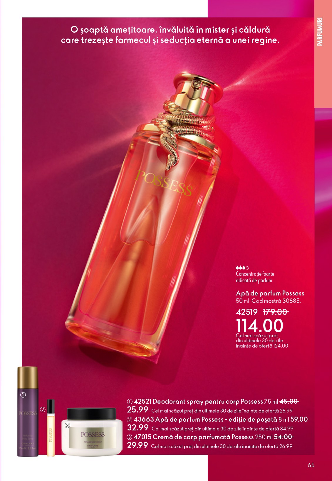 oriflame - Brosura Oriflame valabilă de la miercuri 15.04.2026 până la marți 05.05.2026 - page: 65
