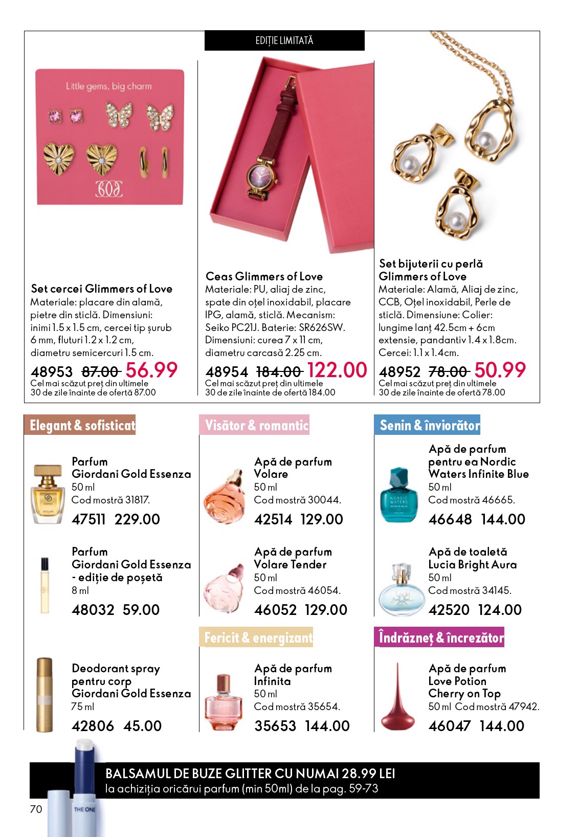 oriflame - Brosura Oriflame valabilă de la miercuri 15.04.2026 până la marți 05.05.2026 - page: 70