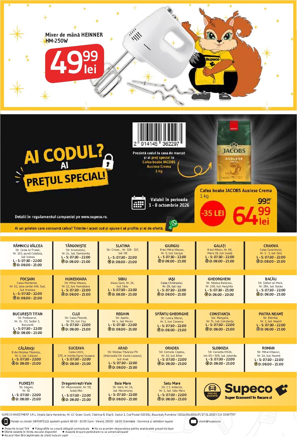 supeco - Pliantele viitoare Supeco valabil de la joi 01.10.2026 până la miercuri 14.10.2026 - page: 18