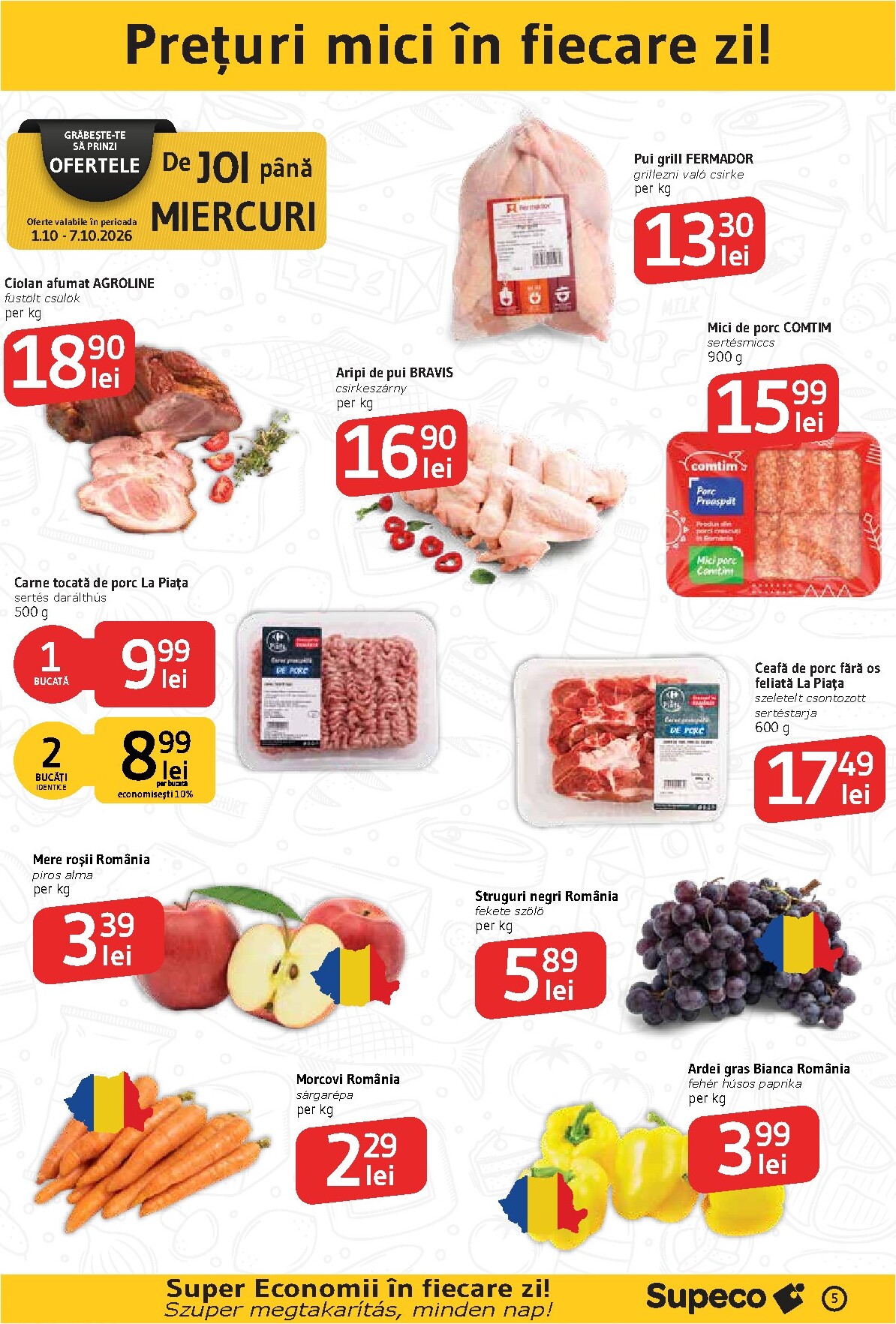 supeco - Pliantele viitoare Supeco - Bilingv valabil de la joi 01.10.2026 până la miercuri 14.10.2026 - page: 5