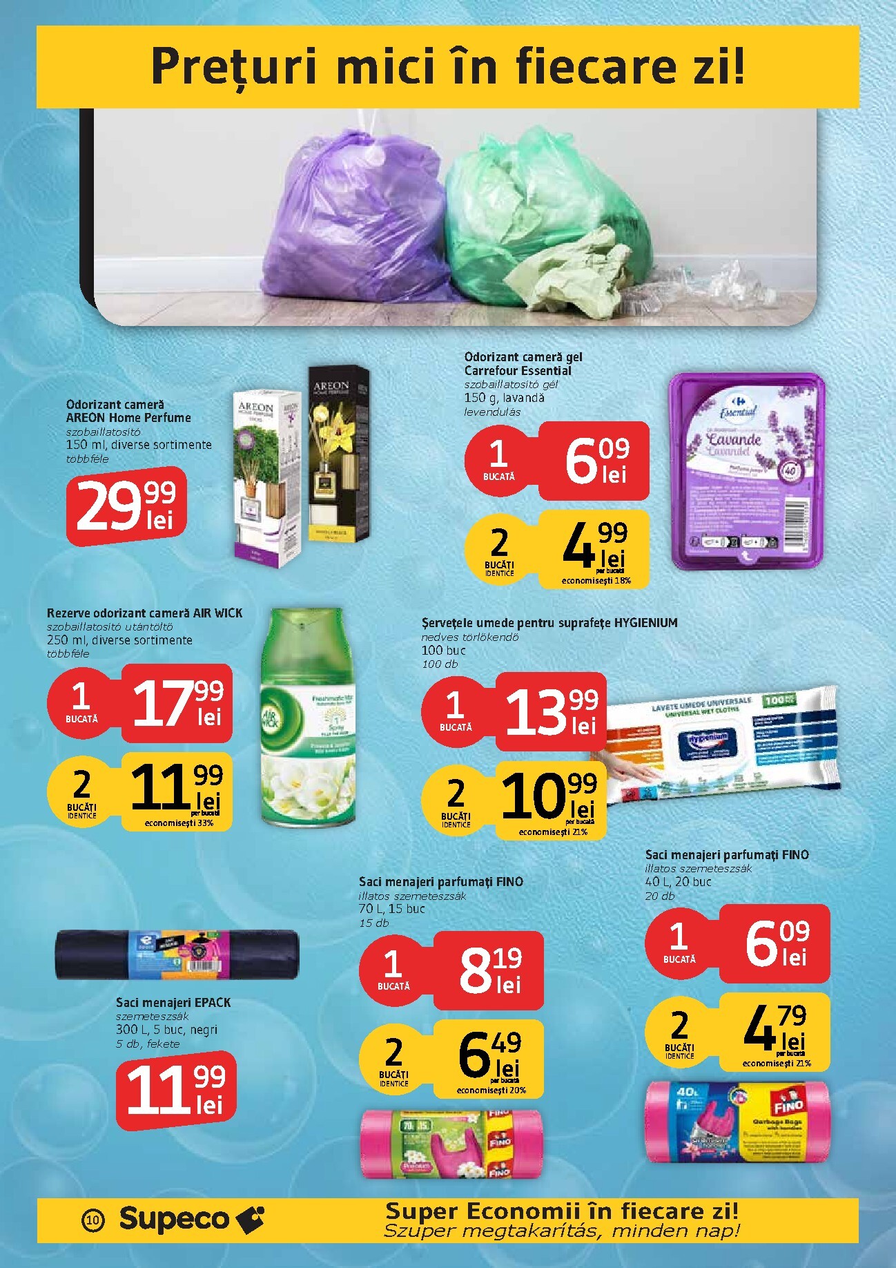 supeco - Pliantele viitoare Supeco - Curatenie Bilingv valabil de la joi 01.10.2026 până la miercuri 14.10.2026 - page: 10