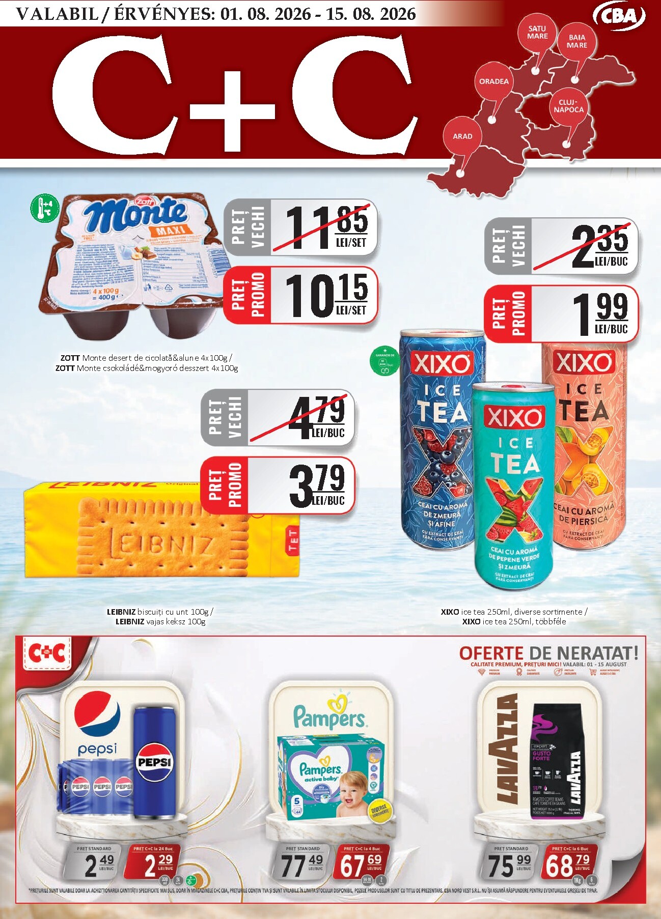 cba - CBA - Cash & Carry pliante pentru săptămâna viitoare de la sâmbătă 01.08.2026 până la sâmbătă 15.08.2026
