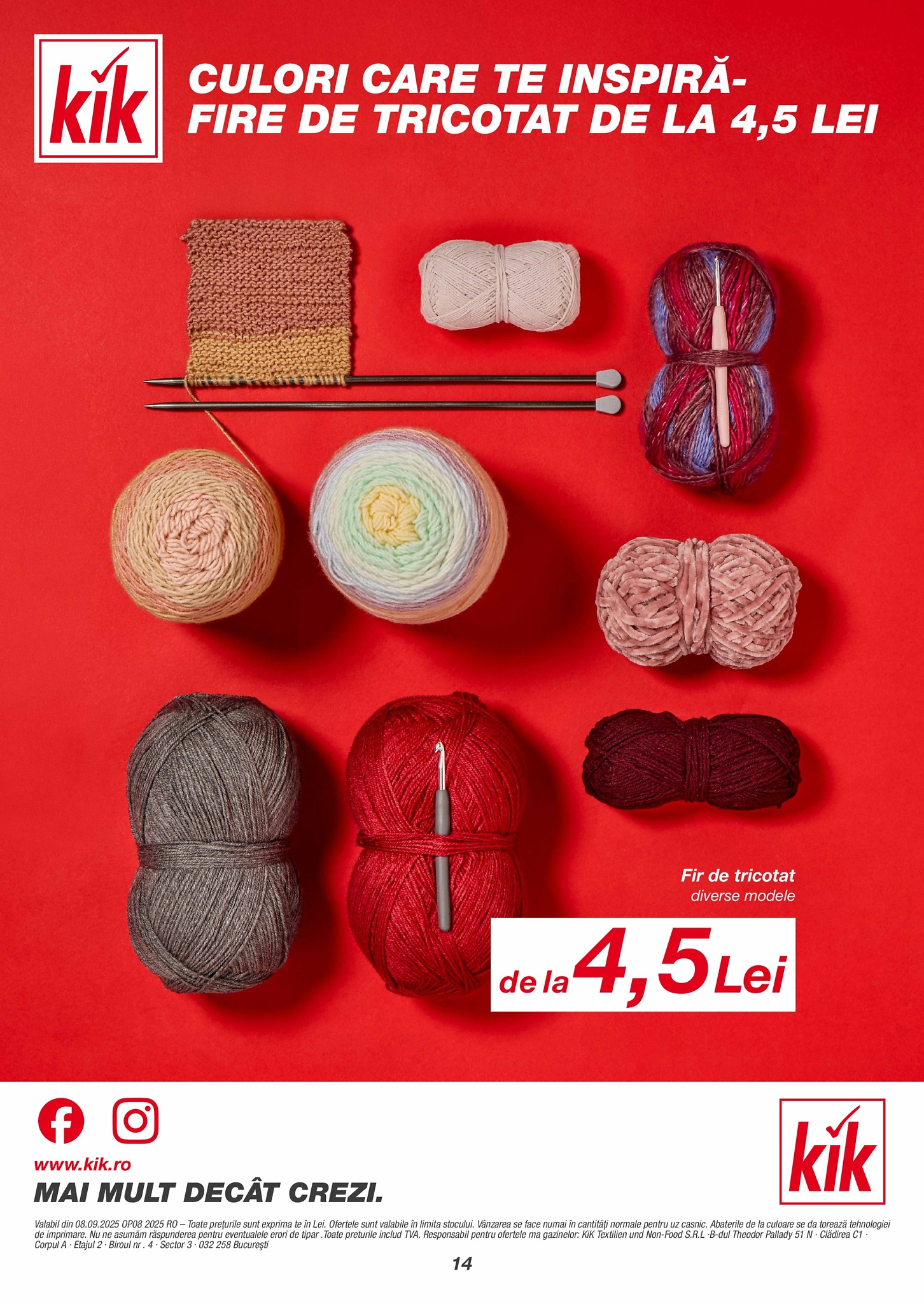 kik - Catalog KiK online – oferte valabile din 08.09. - page: 14
