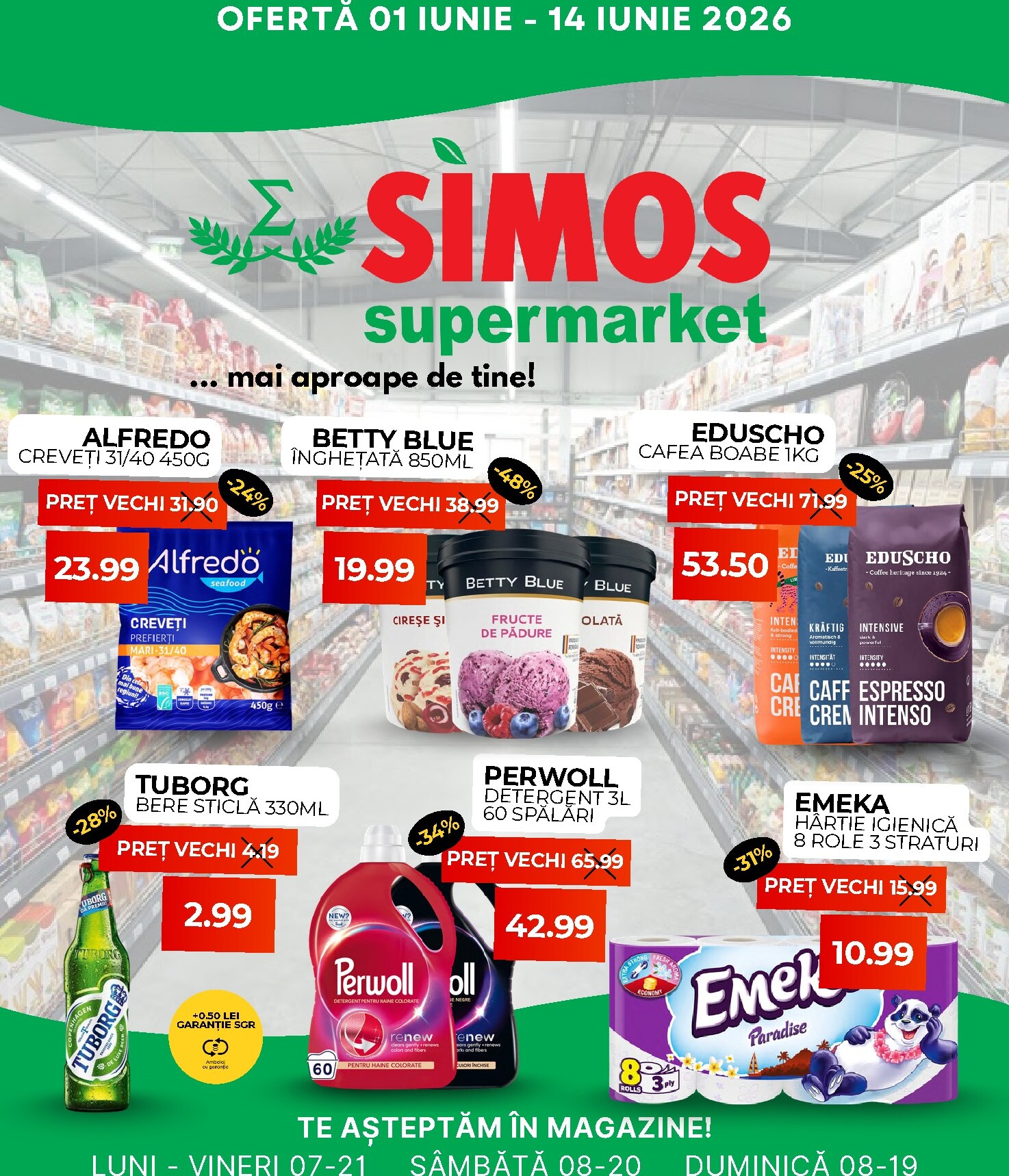 simos - Brosura Simos valabilă de la luni 01.06.2026 până la duminică 14.06.2026