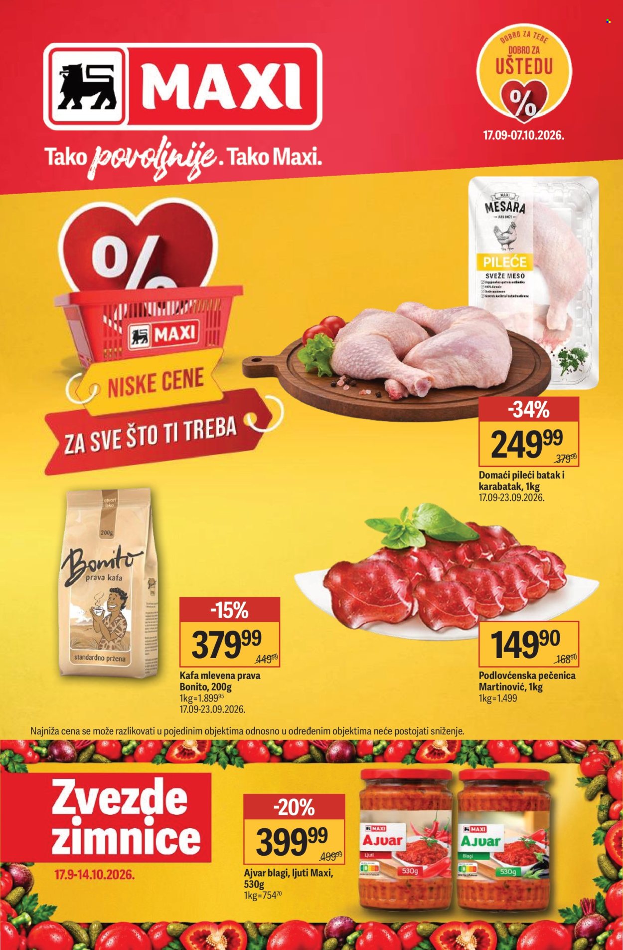 maxi - Maxi katalog - 17.09.-07.10.2026