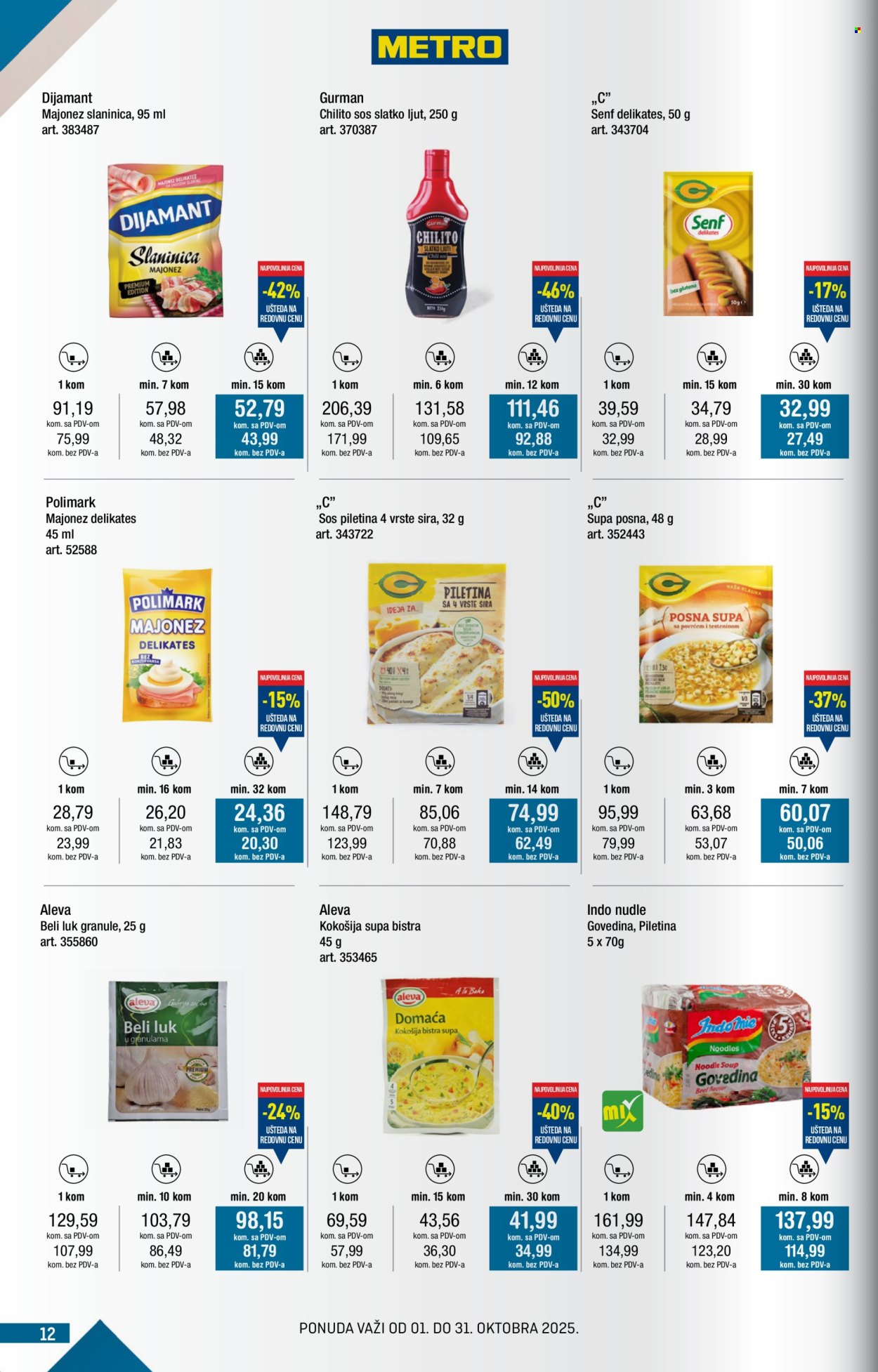 metro - Metro katalog - 01.10.-31.10.2025 - page: 12