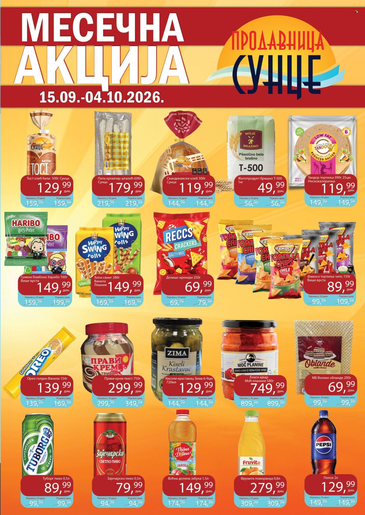 prodavnica-sunce - Prodavnica Sunce katalog - 15.09.-04.10.2026 - page: 1