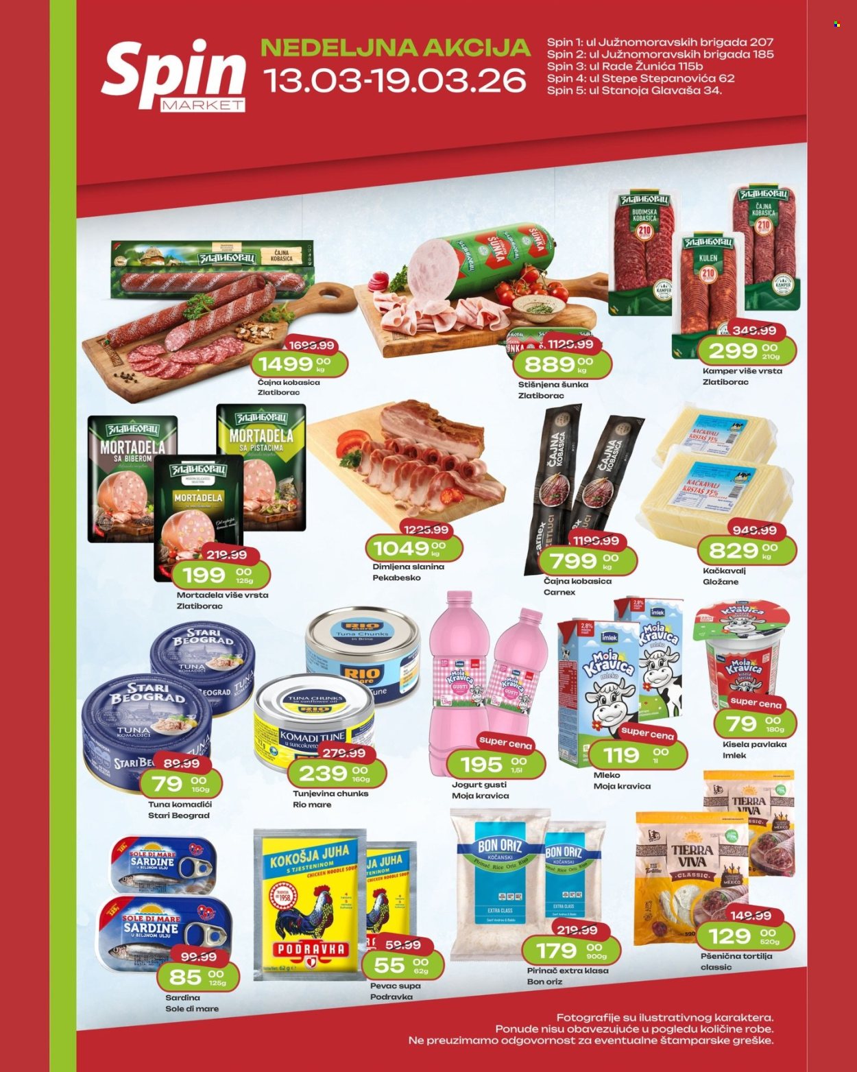 spin-market - Spin Market katalog - 13.03.-19.03.2026 - page: 1