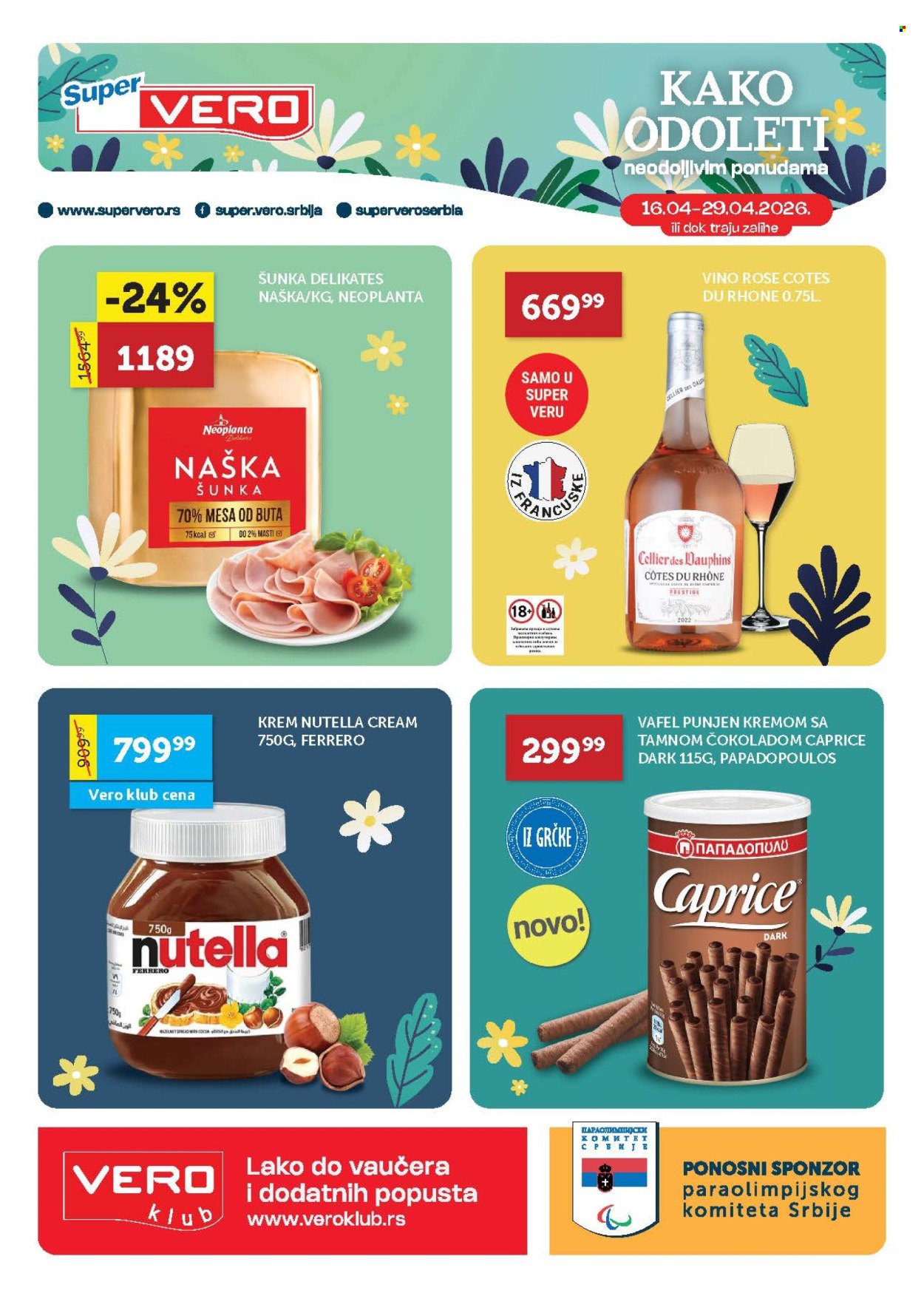 supervero - SuperVERO katalog - 16.04.-29.04.2026