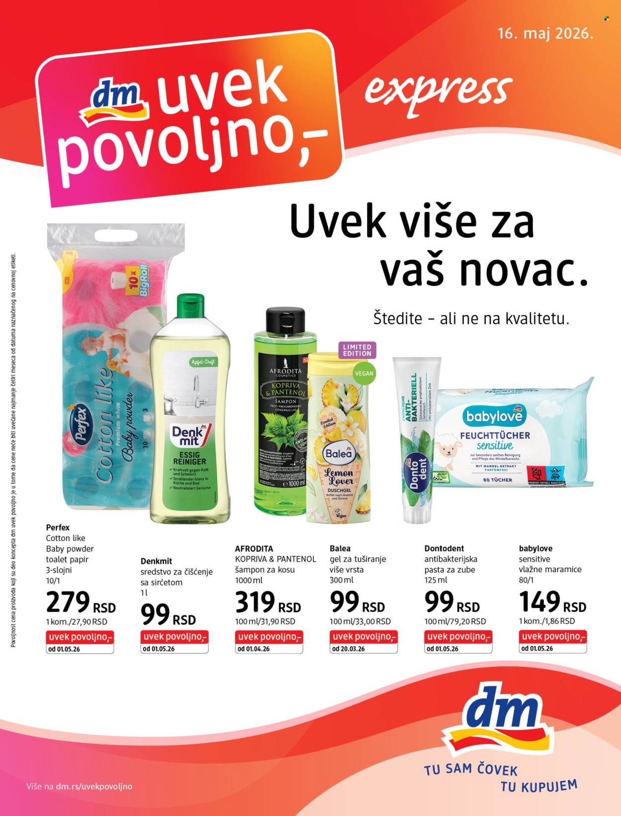 dm-drogerie - dm drogerie katalog maj 2026