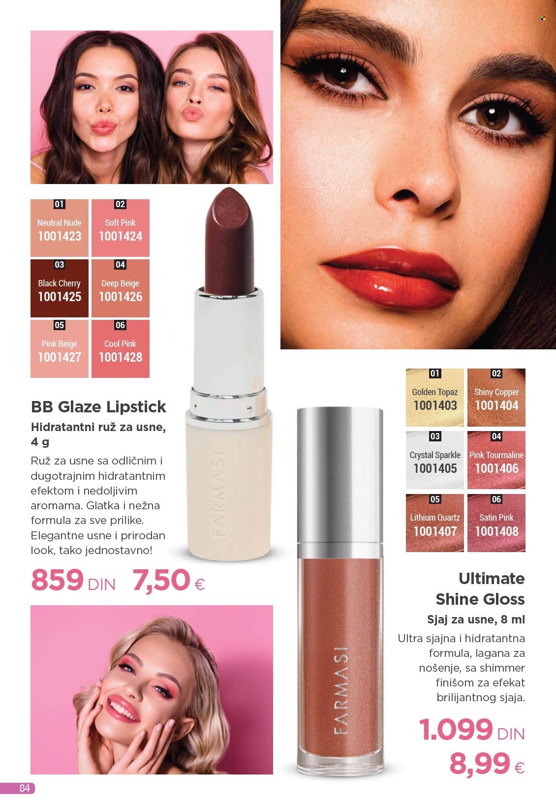 farmasi - Farmasi katalog - 01.10.-31.10.2025 - page: 84
