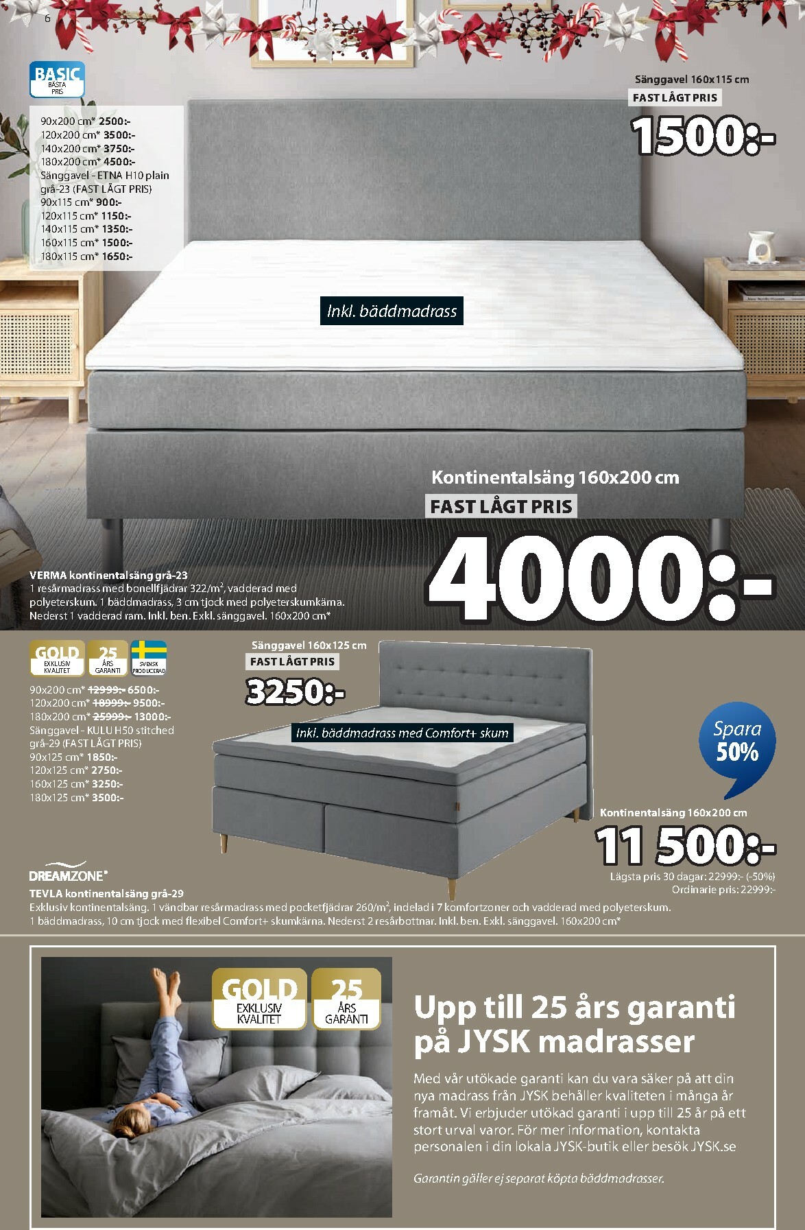 jysk - JYSK-reklambladet giltigt från 01/12 - 14/12 - page: 6
