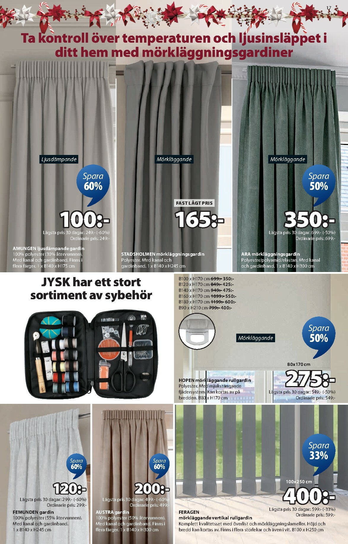 jysk - JYSK-reklambladet giltigt från 01/12 - 14/12 - page: 17