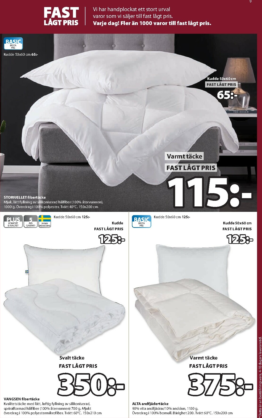 jysk - JYSK-reklambladet giltigt från 01/12 - 14/12 - page: 9