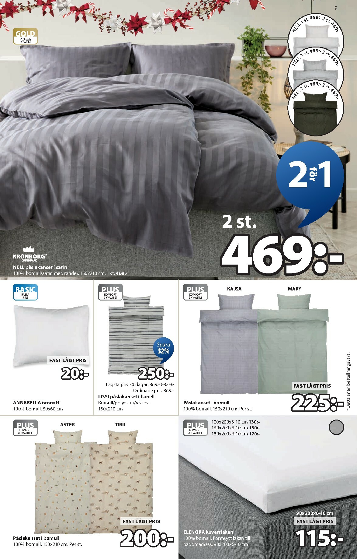 jysk - JYSK-reklambladet giltigt från 15/12 - 23/12 - page: 9
