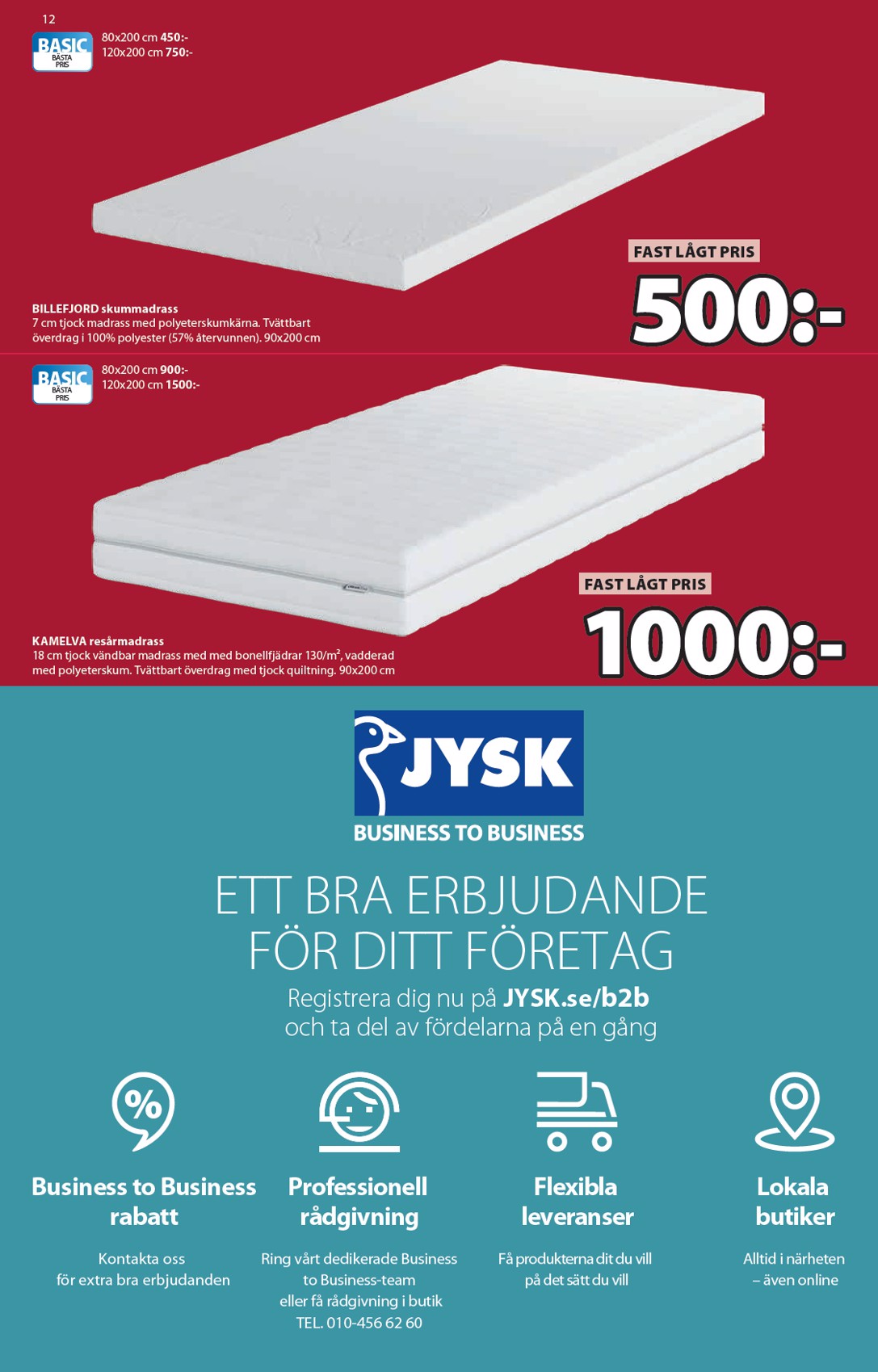 jysk - JYSK-reklambladet giltigt från 24/12 - 18/01 - page: 12