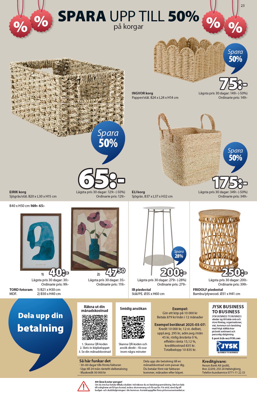 jysk - JYSK-reklambladet giltigt från 24/12 - 18/01 - page: 23