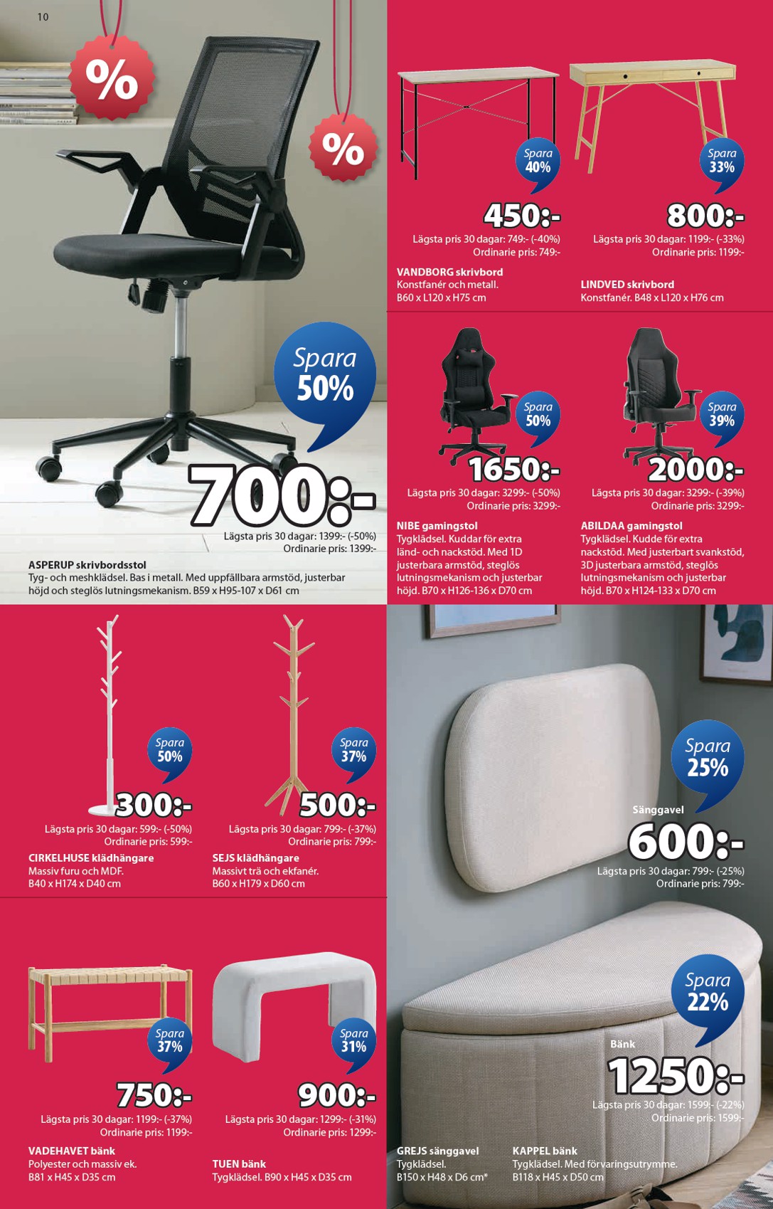 jysk - JYSK-reklambladet giltigt från 19/01 - 01/02 - page: 10
