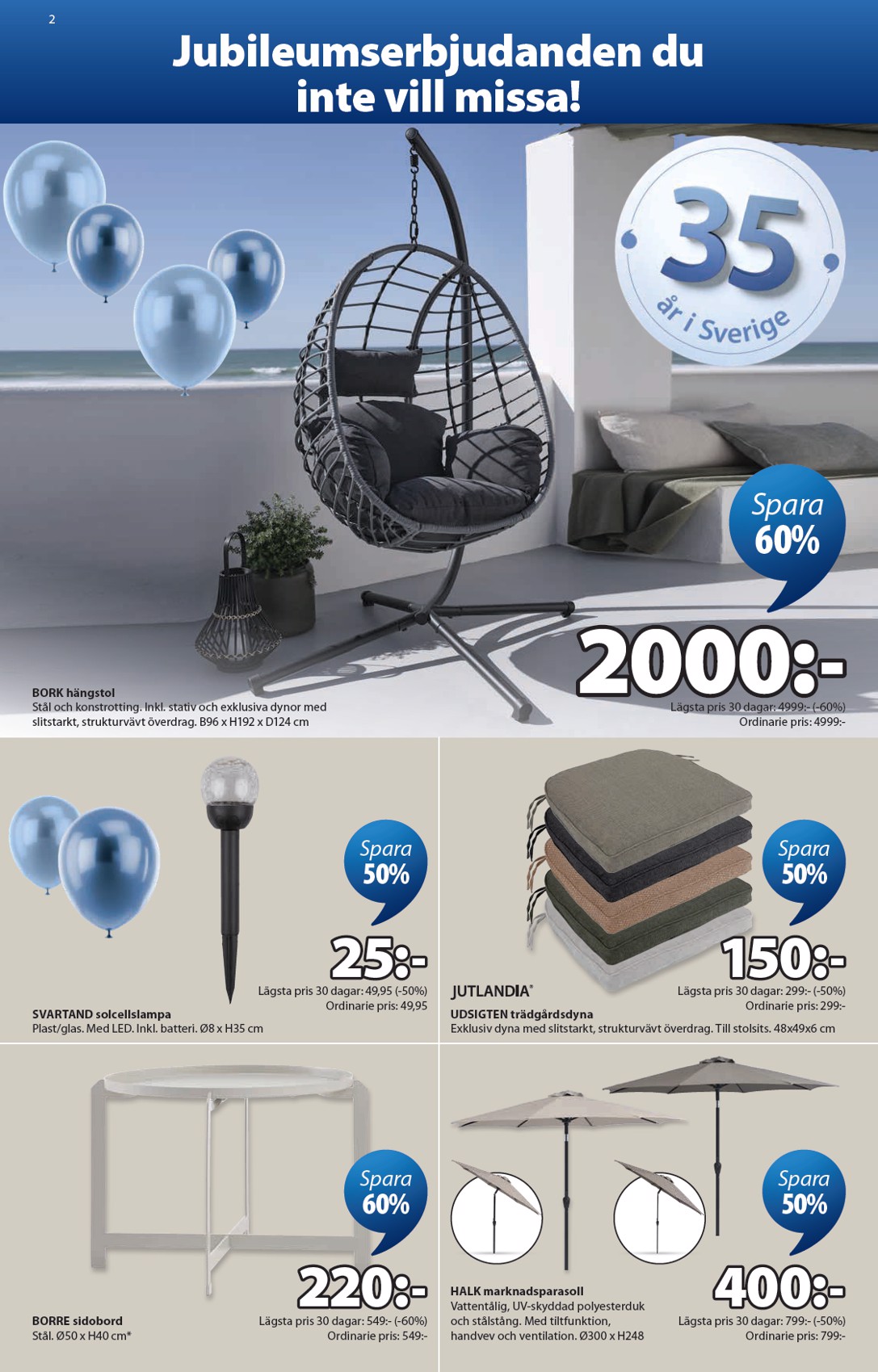 jysk - JYSK-reklambladet giltigt från 30/03/2026 - 26/04/2026 - page: 3