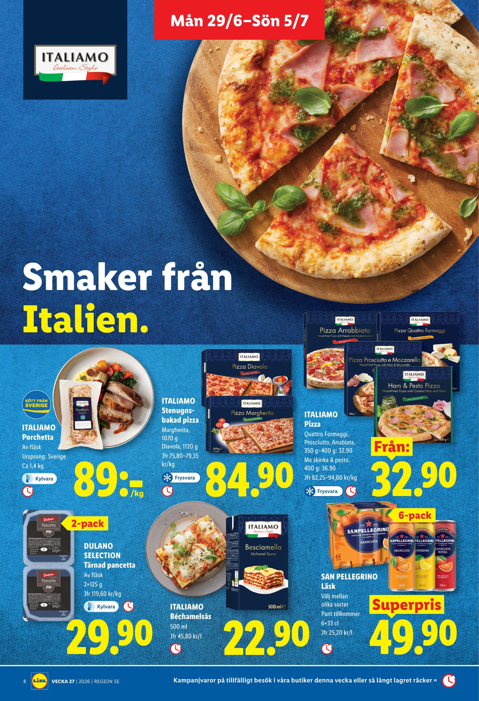 lidl - Aktuellt Lidl reklamblad från måndag, 29/06/2026 till söndag, 05/07/2026 - page: 8