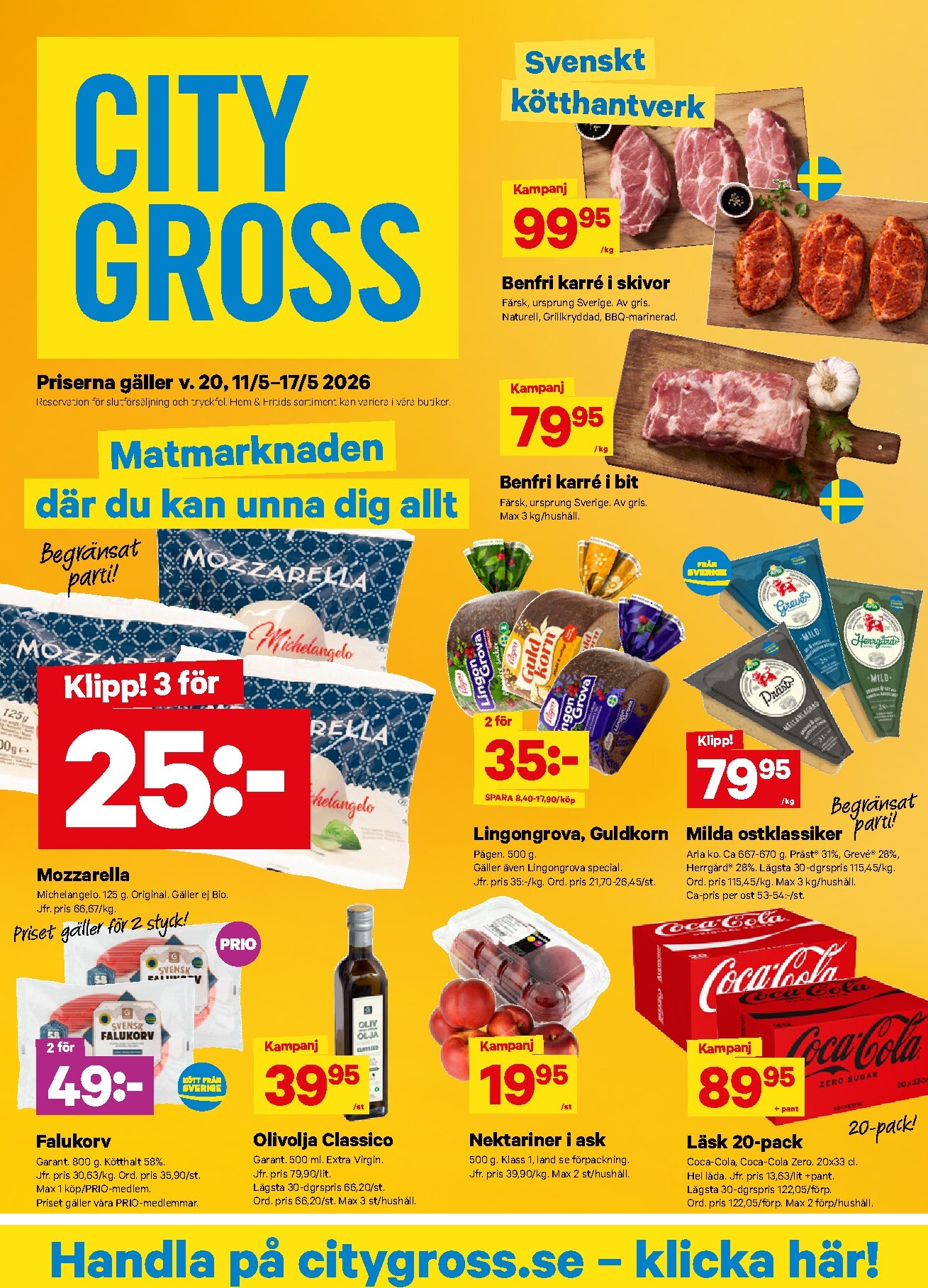 city-gross - City Gross reklamblad för nästa vecka från måndag 11/05/2026 till söndag 17/05/2026