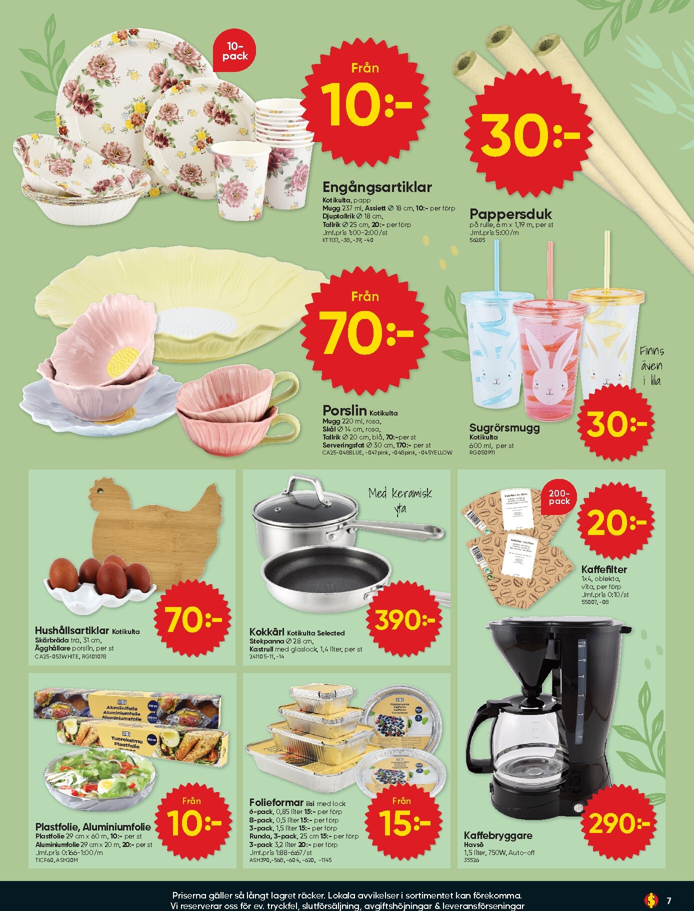 dollar-store - Dollar Store-reklambladet giltigt från 23/03/2026 - 05/04/2026 - page: 7
