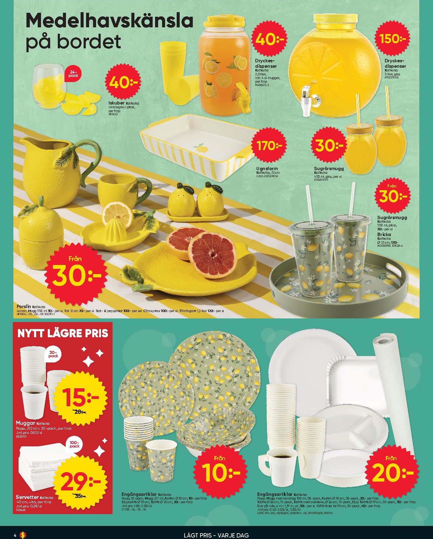 dollar-store - Dollar Store-reklambladet giltigt från 06/04/2026 - 19/04/2026 - page: 4