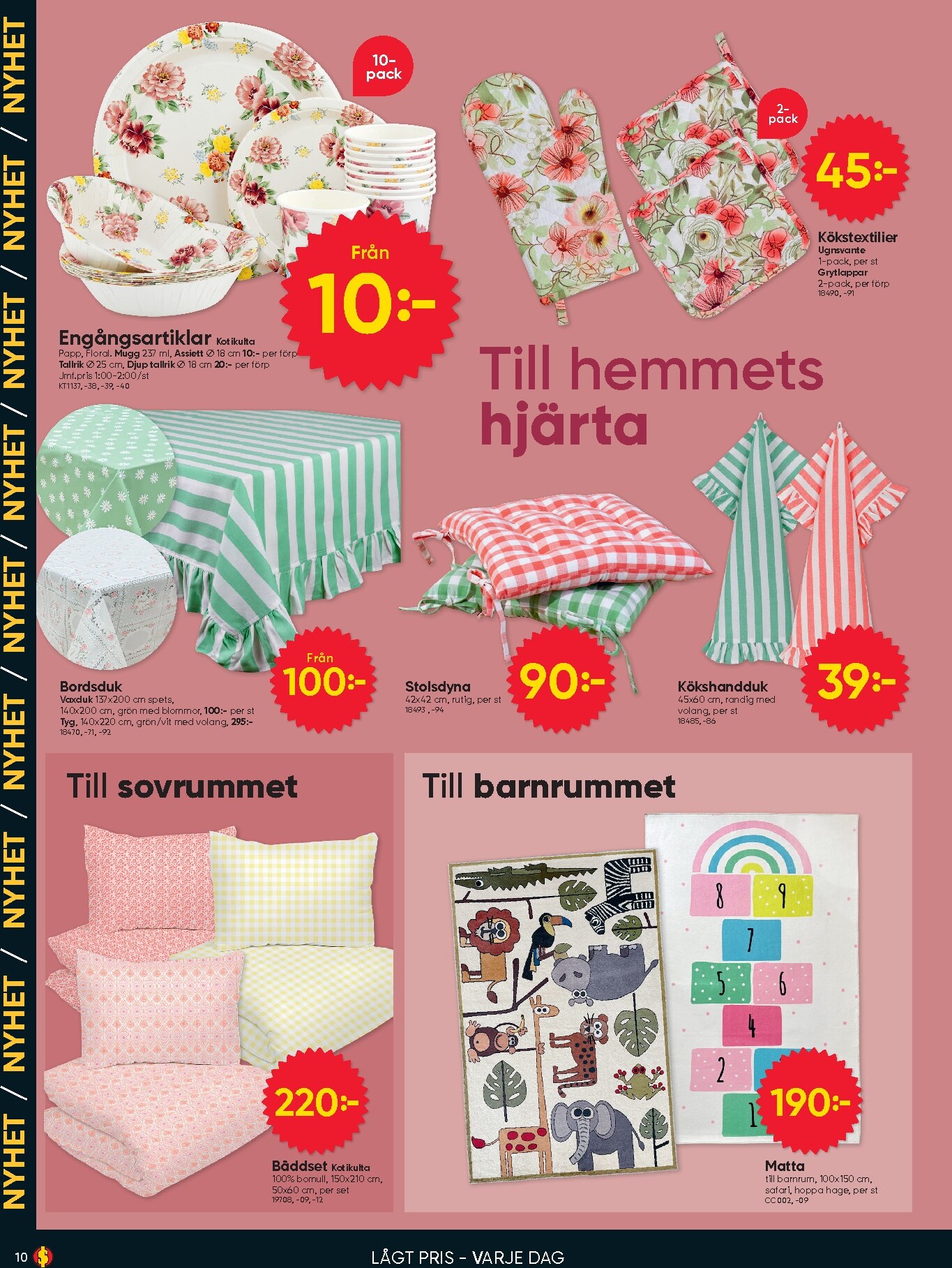 dollar-store - Aktuellt Dollar Store reklamblad giltigt från måndag 20/04/2026 till söndag 26/04/2026 - page: 10