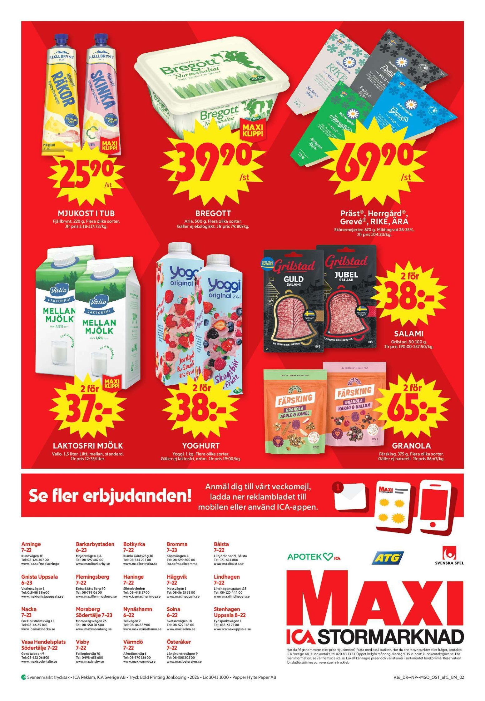 ica-maxi - Aktuellt ICA Maxi reklamblad giltigt från måndag 13/04/2026 till söndag 19/04/2026 - page: 11
