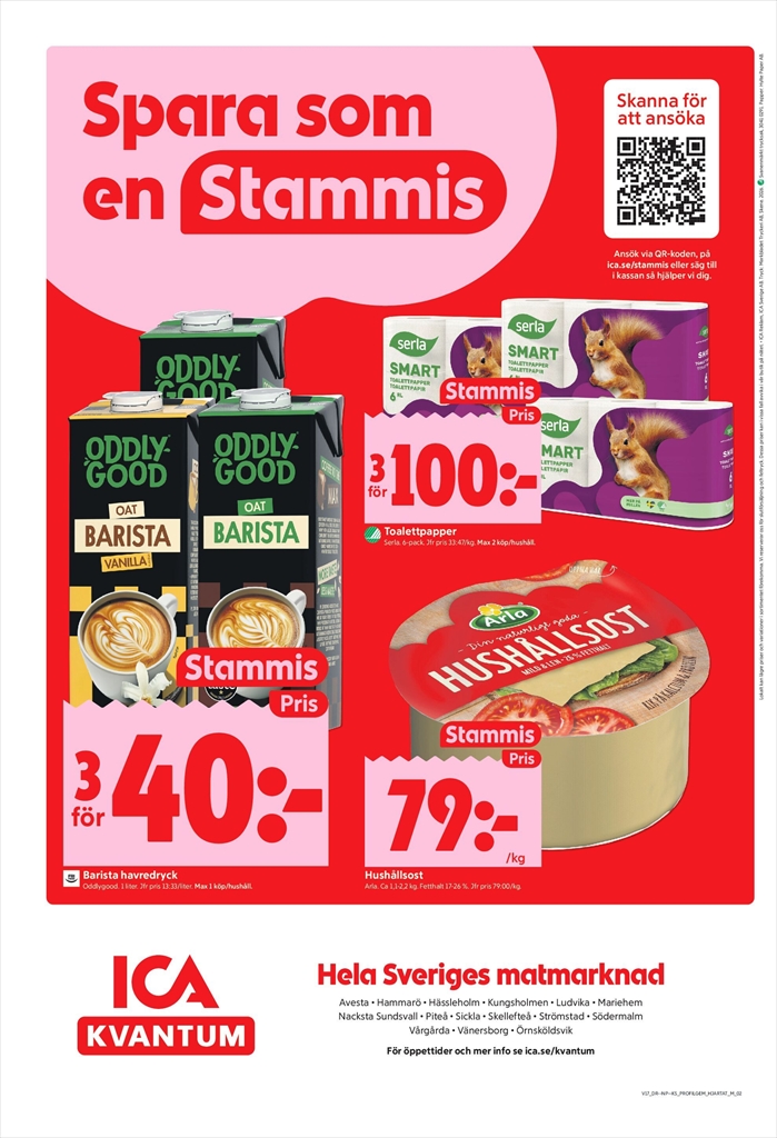 ica-kvantum - Aktuellt ICA Kvantum reklamblad giltigt från måndag 20/04/2026 till söndag 26/04/2026 - page: 12
