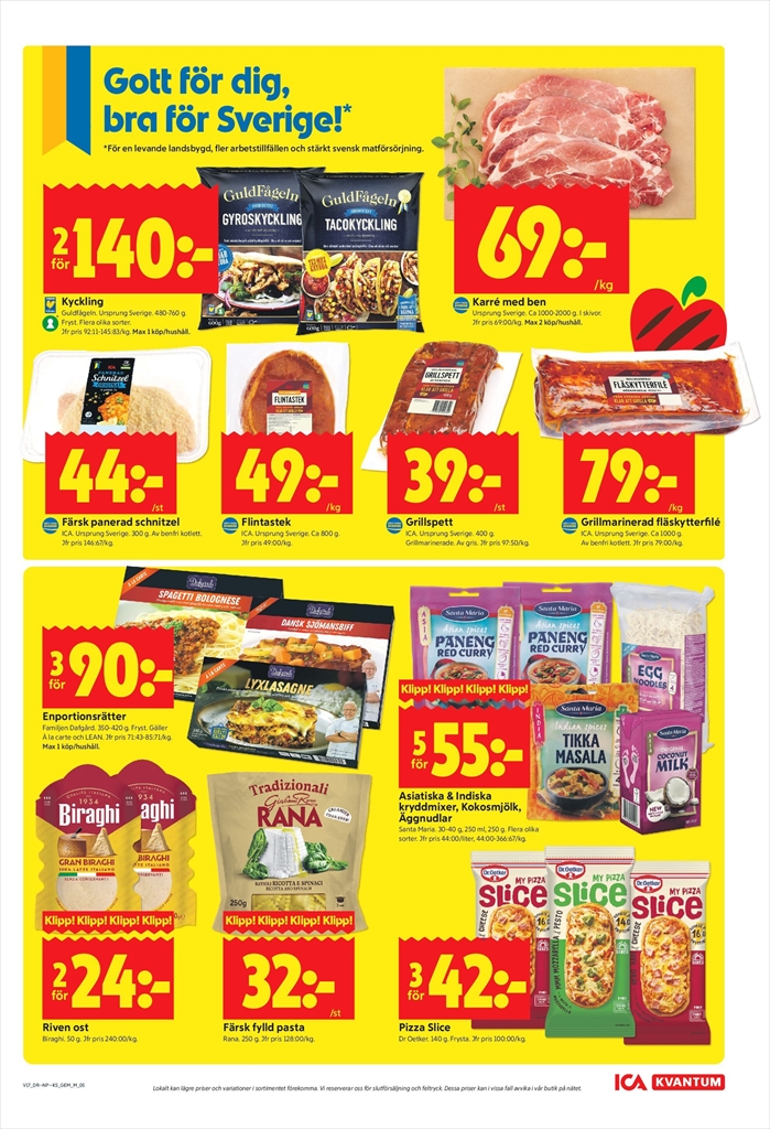ica-kvantum - Aktuellt ICA Kvantum reklamblad giltigt från måndag 20/04/2026 till söndag 26/04/2026 - page: 5