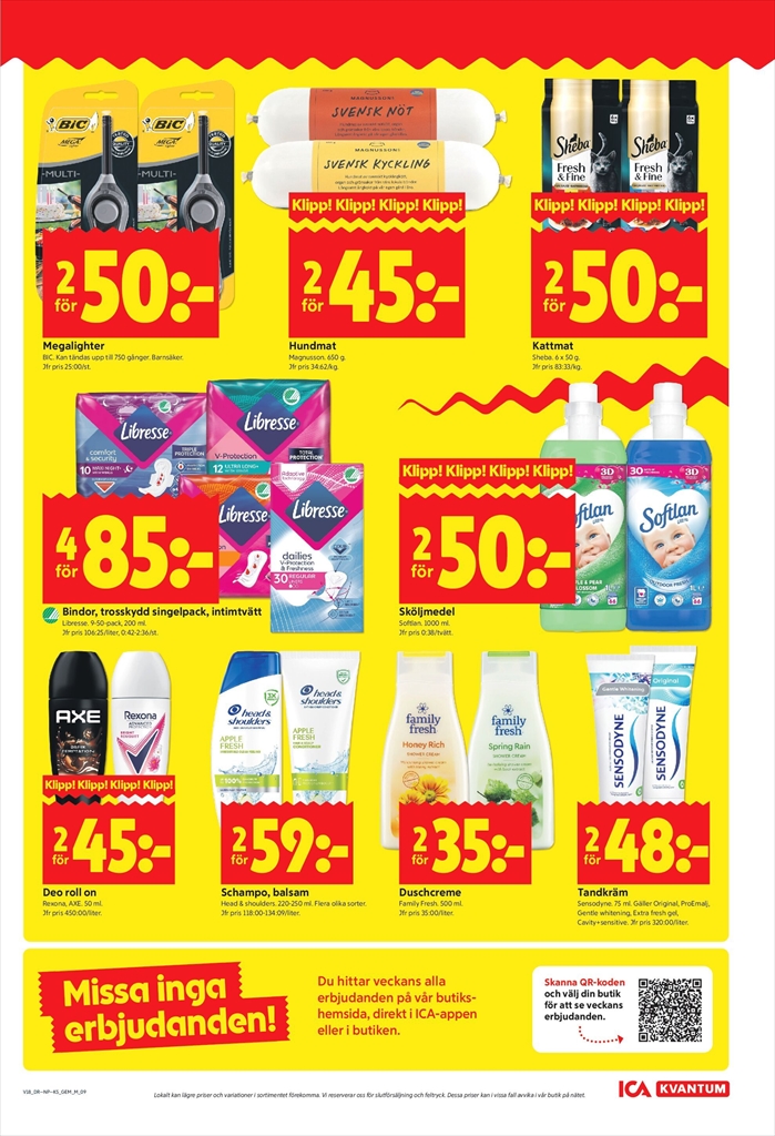 ica-kvantum - Aktuellt ICA Kvantum reklamblad giltigt från måndag 27/04/2026 till söndag 03/05/2026 - page: 9