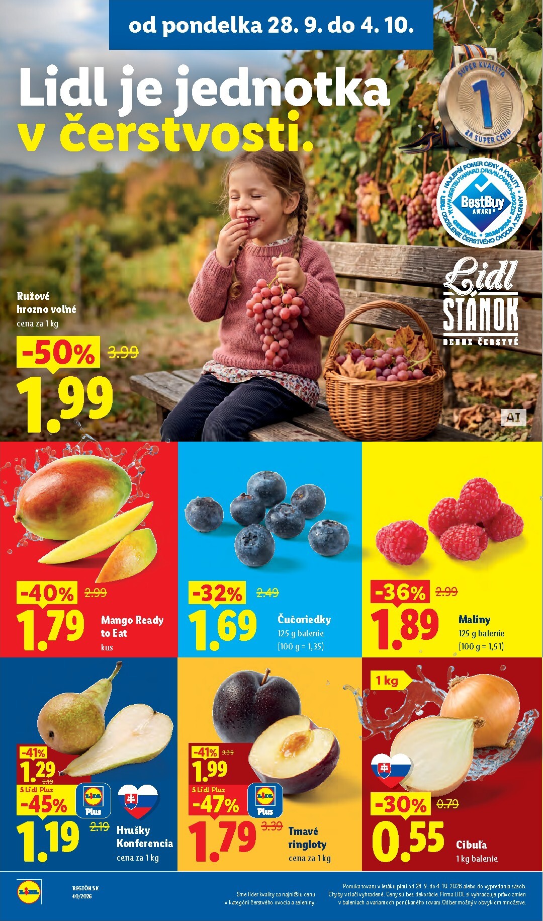 lidl - Aktuálny Lidl leták od pondelka, 28.09.2026 do nedele, 04.10.2026 - page: 14
