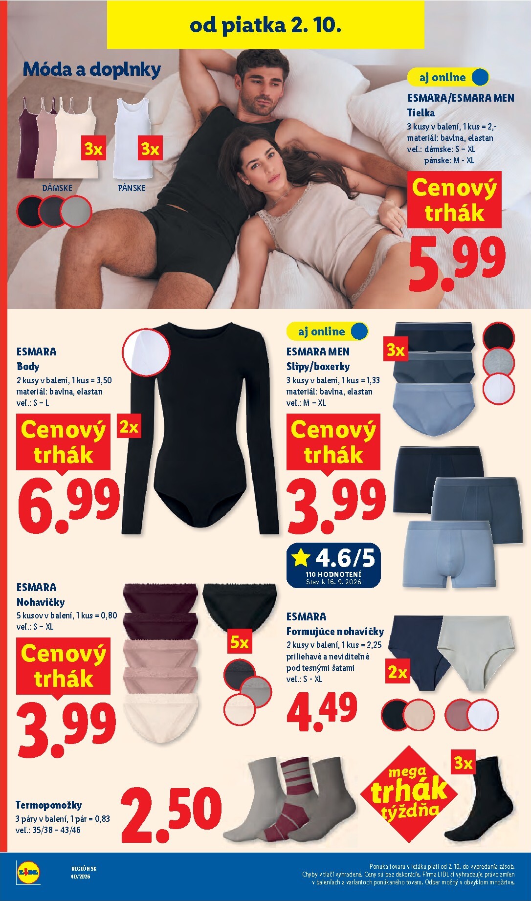 lidl - Aktuálny Lidl leták od pondelka, 28.09.2026 do nedele, 04.10.2026 - page: 97