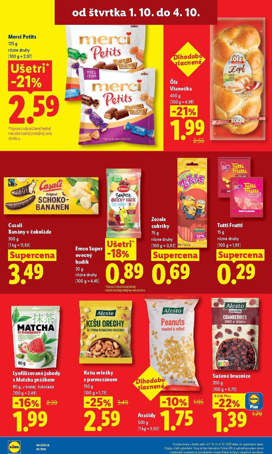 lidl - Aktuálny Lidl leták od pondelka, 28.09.2026 do nedele, 04.10.2026 - page: 79