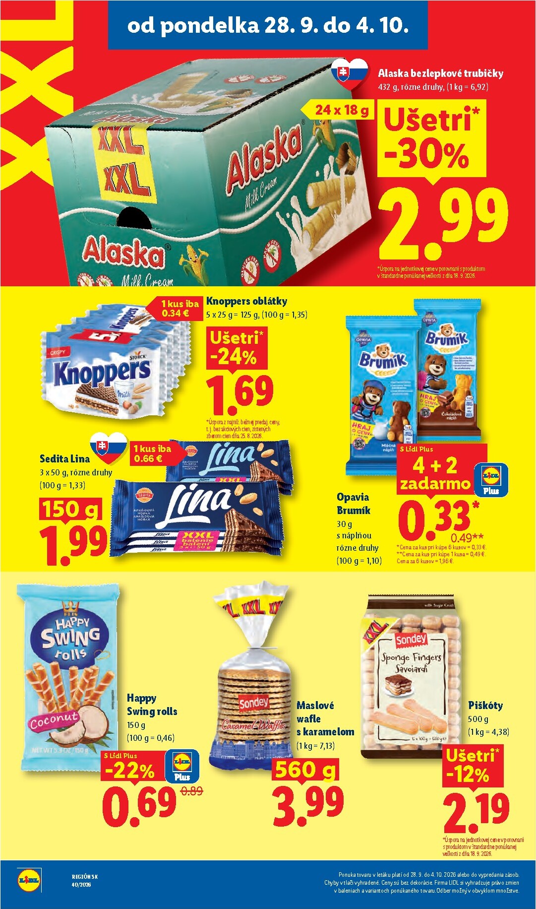 lidl - Aktuálny Lidl leták od pondelka, 28.09.2026 do nedele, 04.10.2026 - page: 34