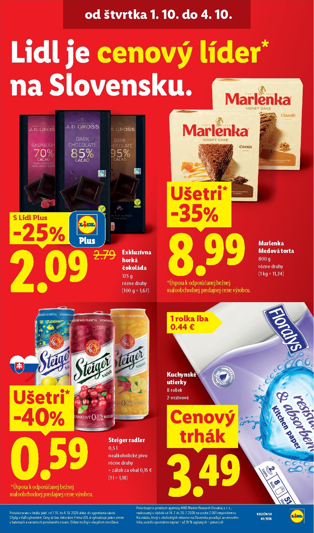 lidl - Aktuálny Lidl leták od pondelka, 28.09.2026 do nedele, 04.10.2026 - page: 71
