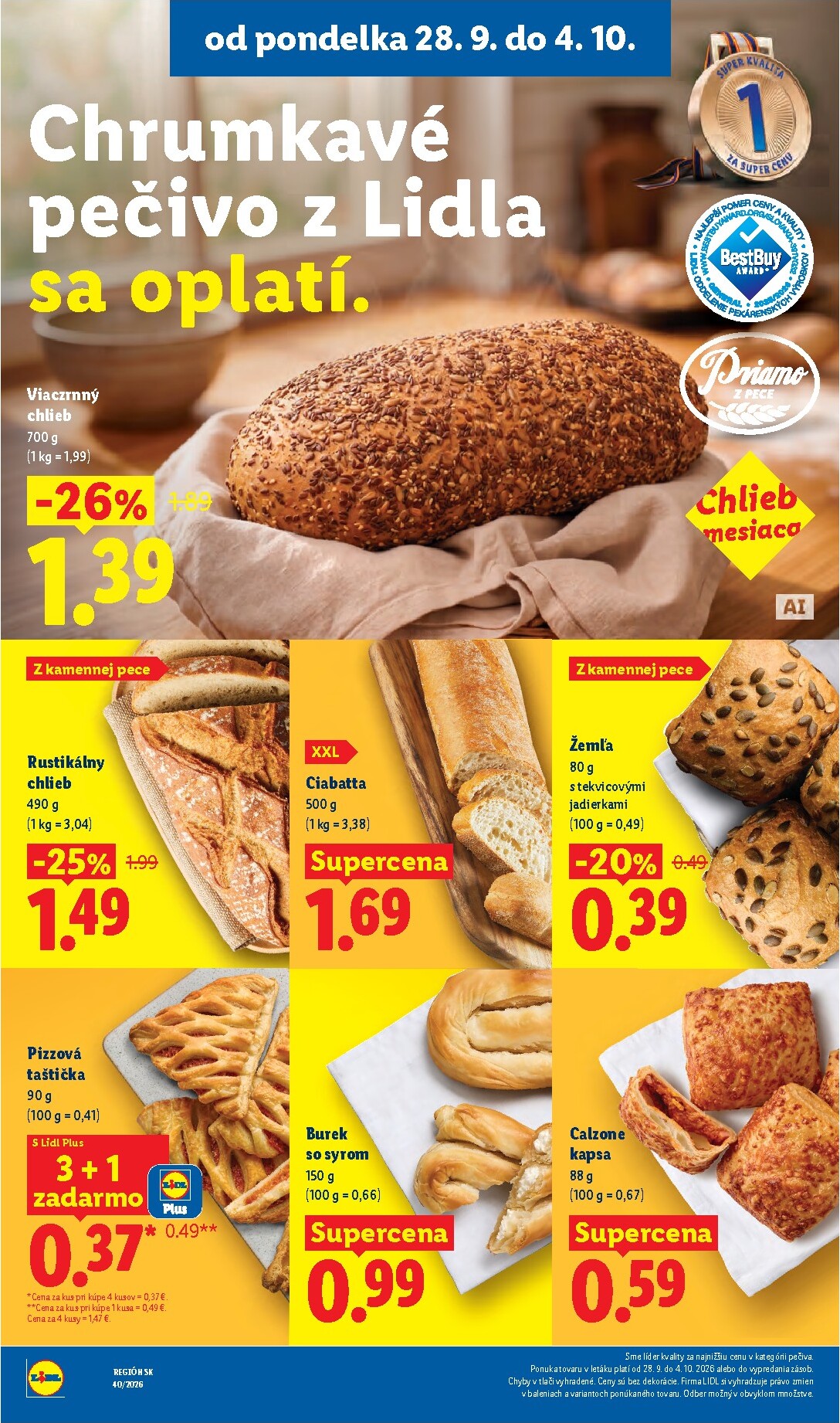 lidl - Aktuálny Lidl leták od pondelka, 28.09.2026 do nedele, 04.10.2026 - page: 20