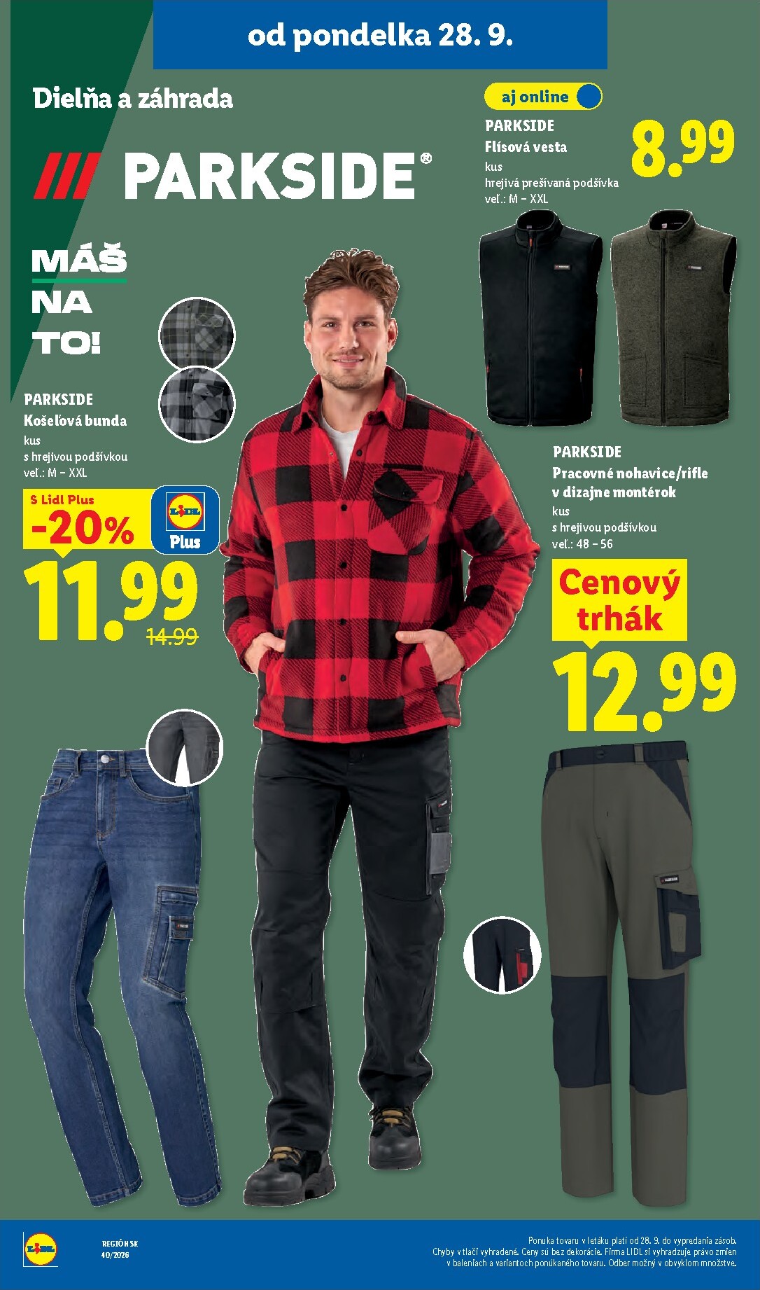 lidl - Aktuálny Lidl leták od pondelka, 28.09.2026 do nedele, 04.10.2026 - page: 56