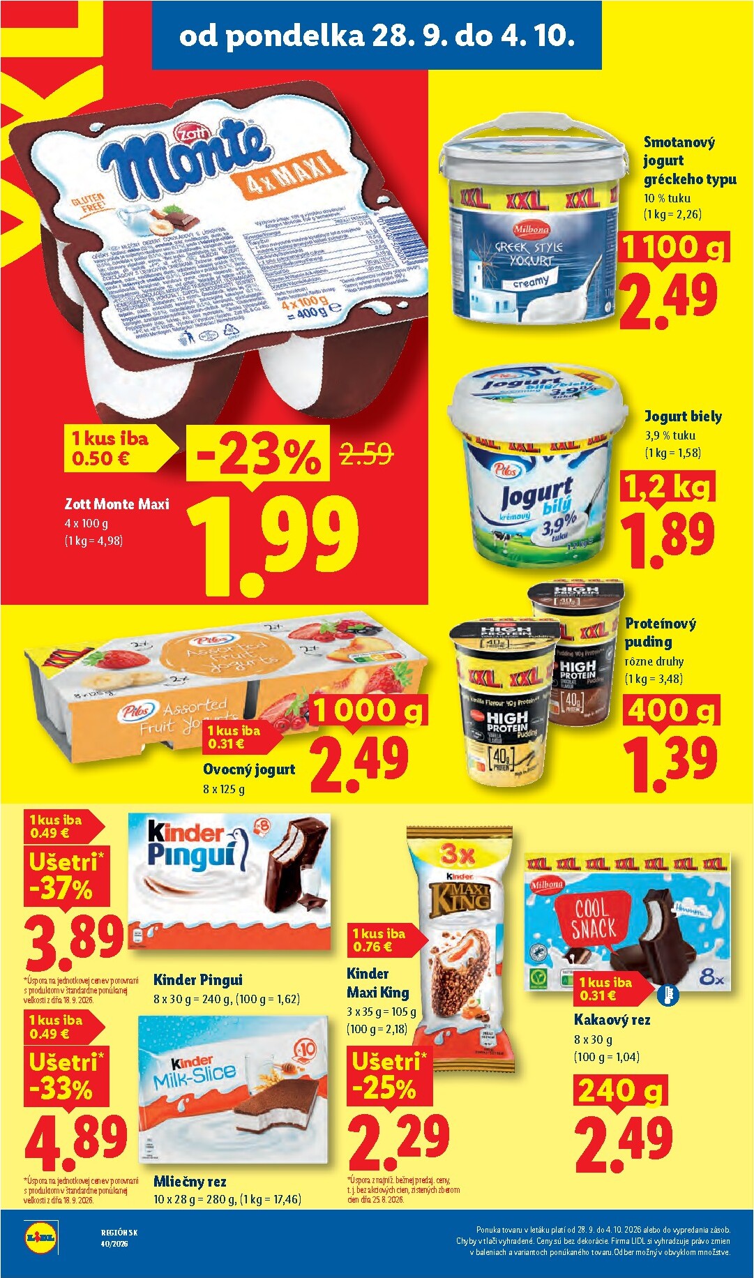 lidl - Aktuálny Lidl leták od pondelka, 28.09.2026 do nedele, 04.10.2026 - page: 30