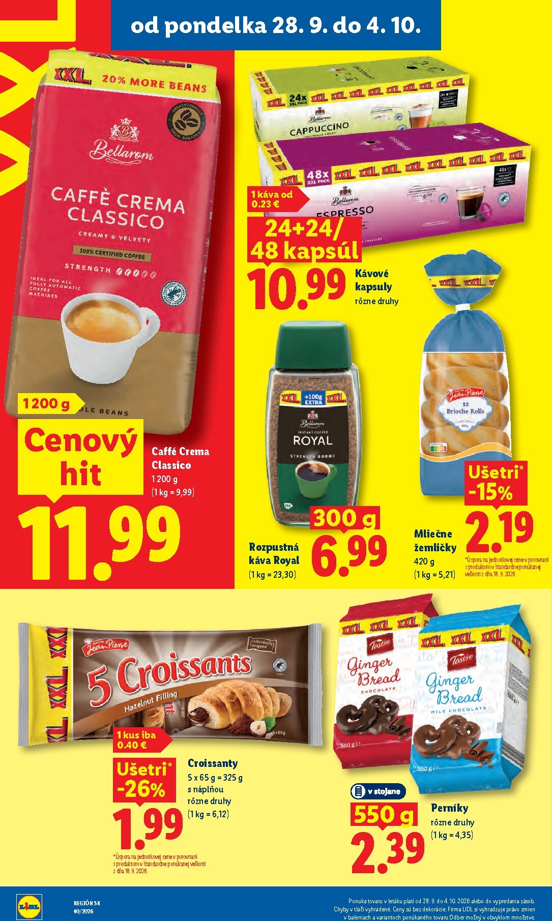 lidl - Aktuálny Lidl leták od pondelka, 28.09.2026 do nedele, 04.10.2026 - page: 36